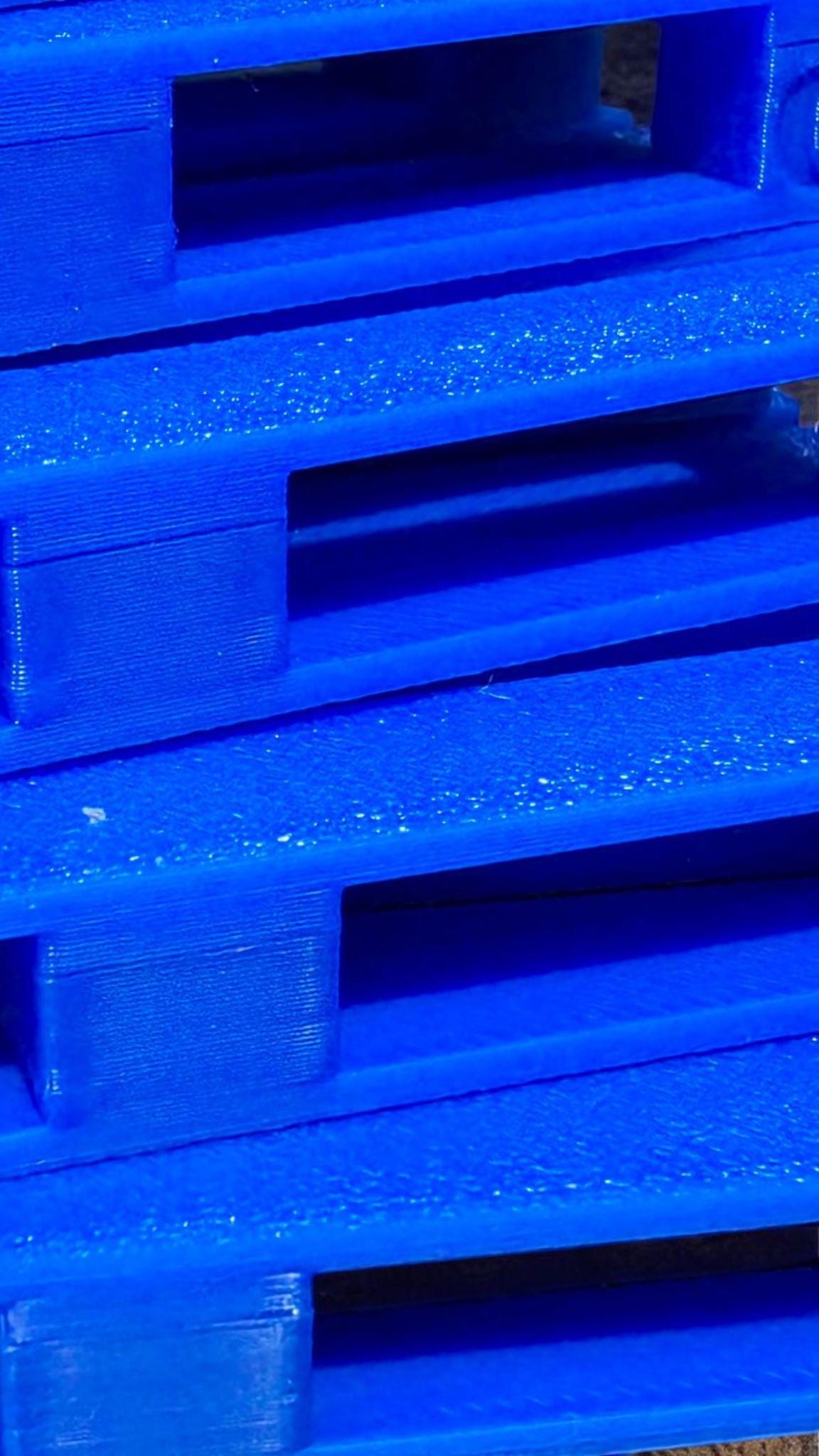 1:14 scale euro pallets – chep style – for tamiya rc trucks – full load option 3D Peak Print