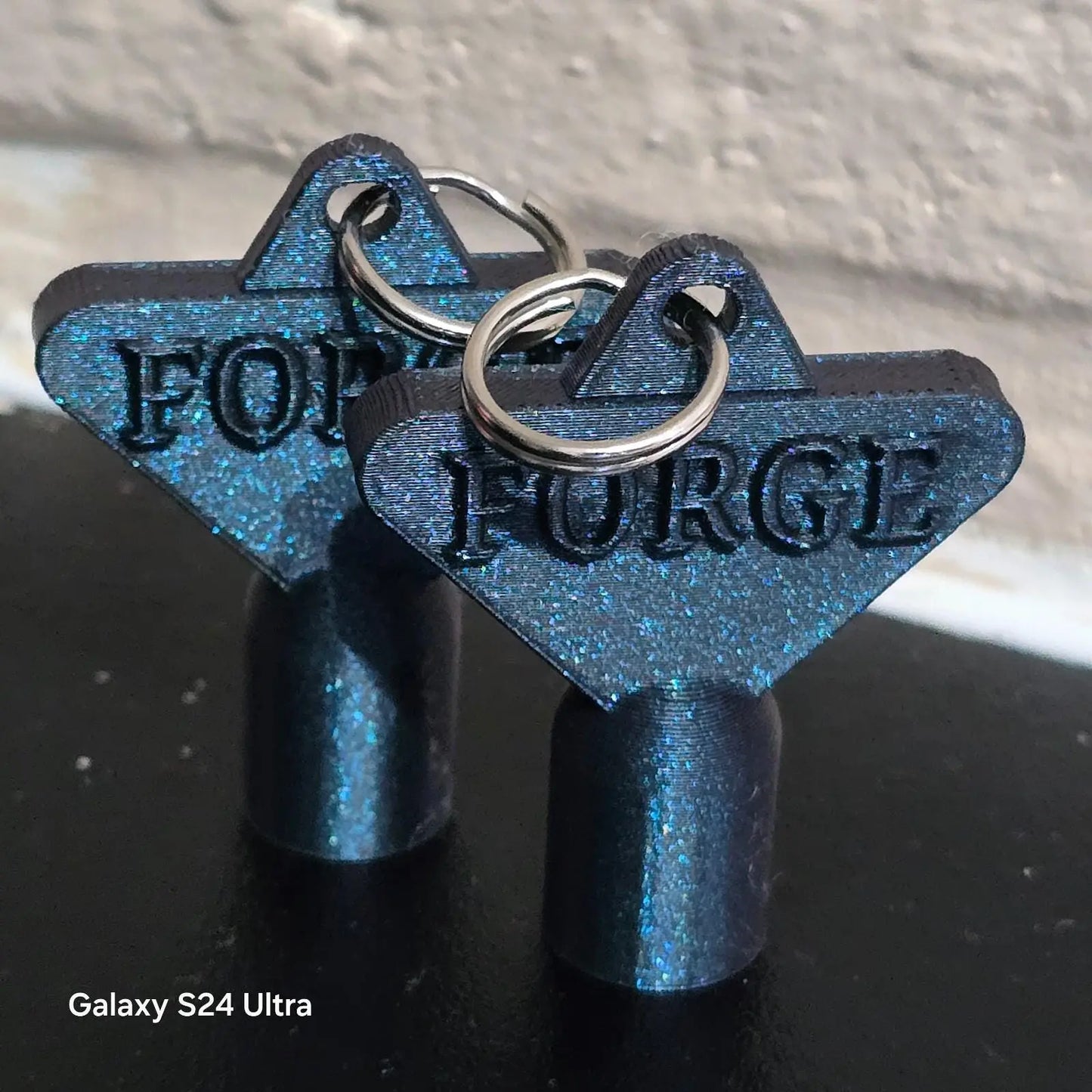 2 x Gas Electric Meter Box Utility Key Cupboard Burnt Titanium PLA Plastic 3D Peak Print