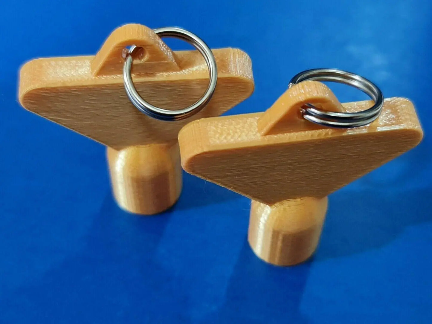 2 x Gas Electric Meter Box Utility Key Cupboard Silk Gold PLA Plastic 3D Peak Print