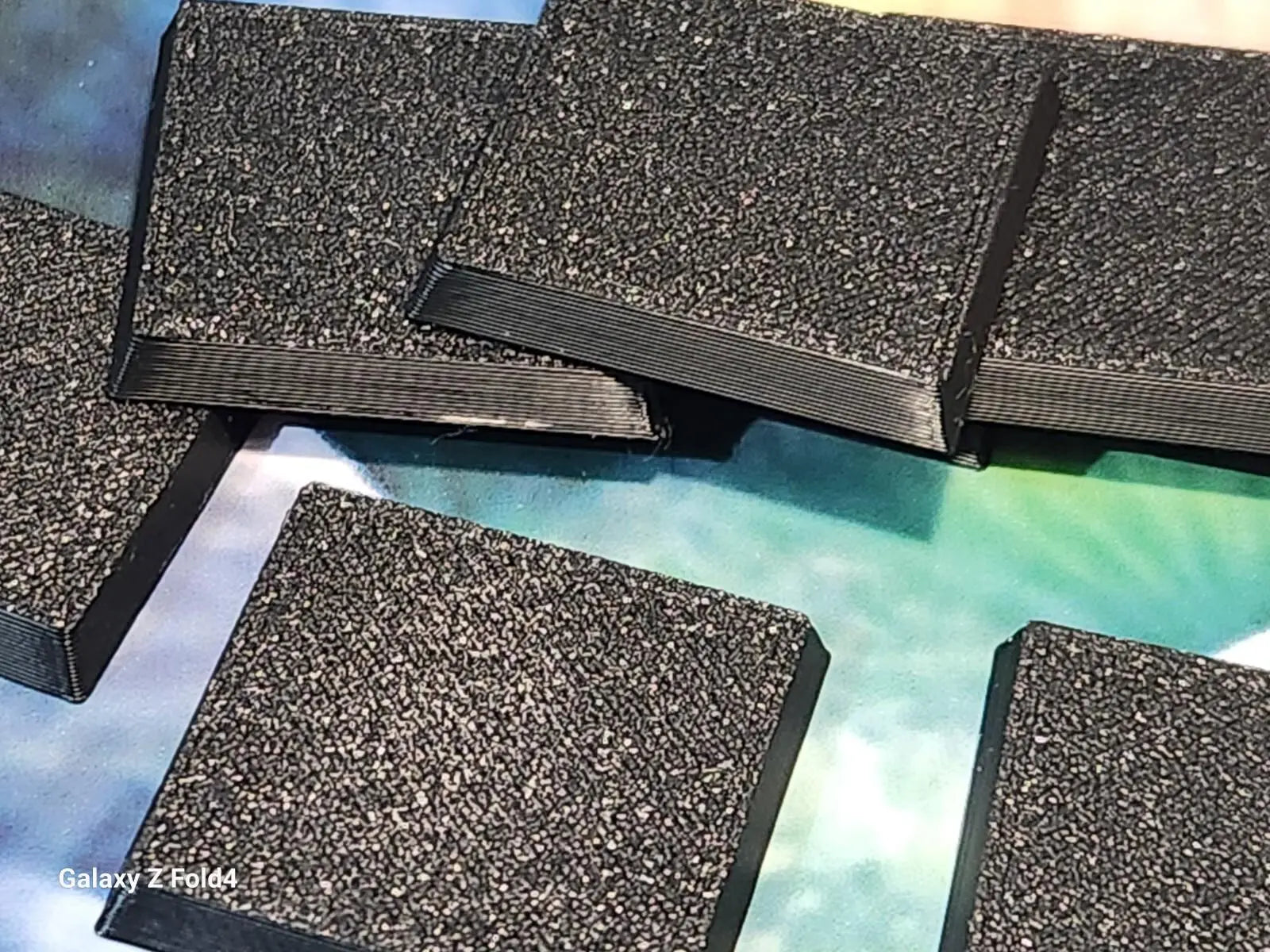 Wargaming Bases 30mm Square Durable Plastic for War Gaming Tabletop Games 3D Peak Print