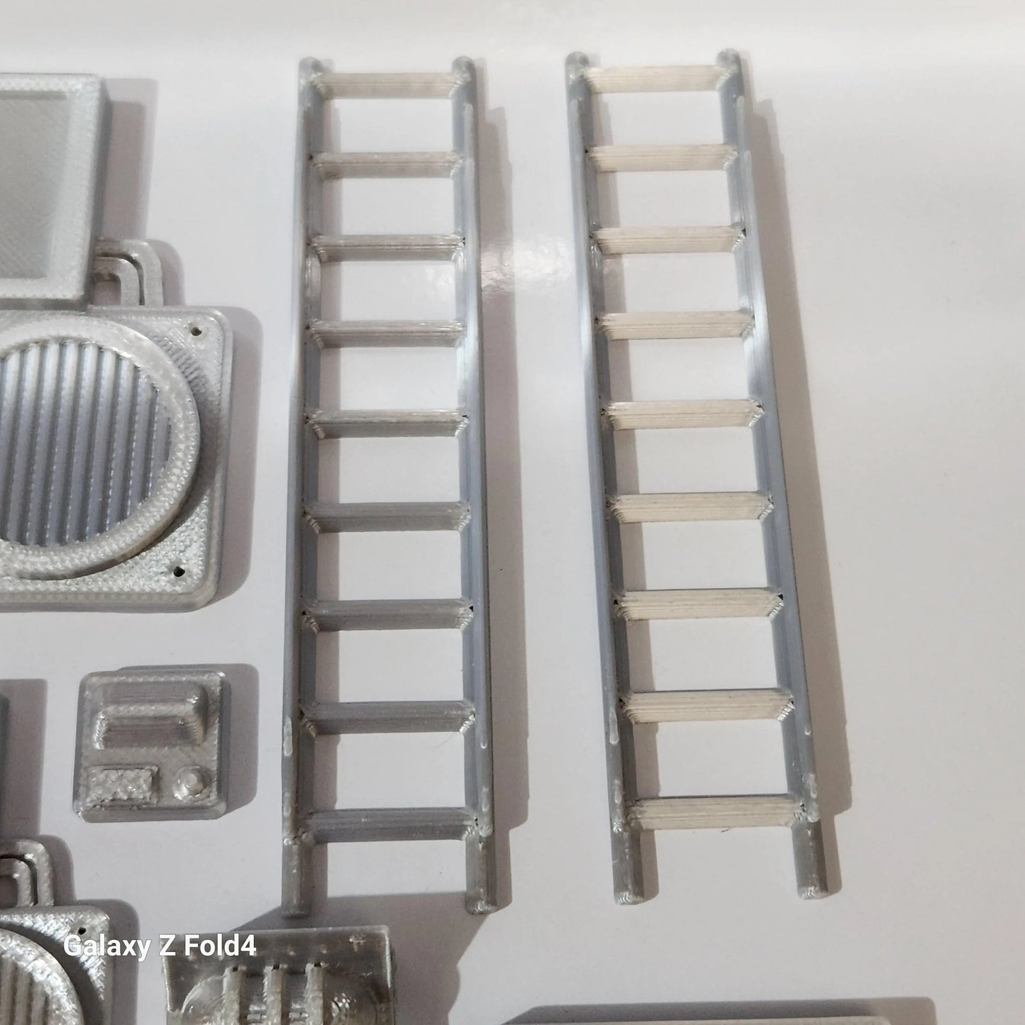 28mm Sci-Fi Greebles Kitbash Set 27 pcs Cyberpunk Control Panels Switches Lights 3D Peak Print