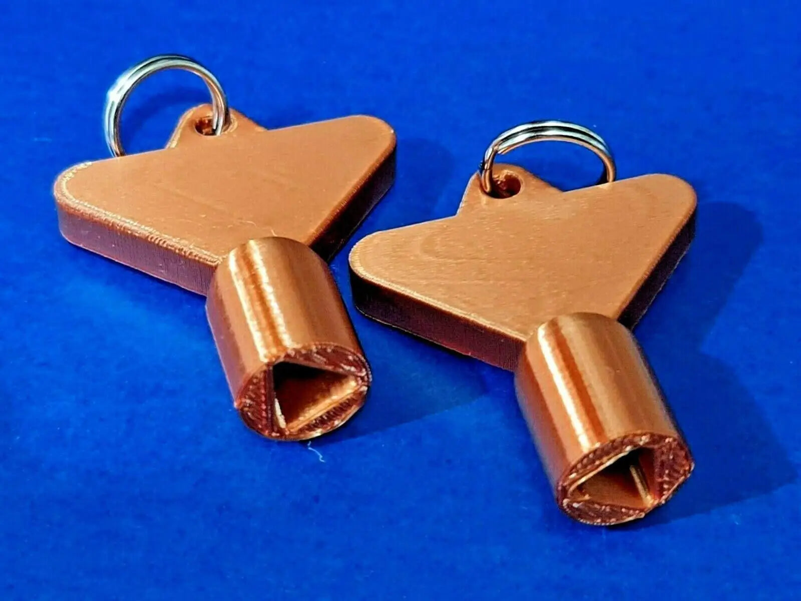 2 x Gas Electric Meter Box Utility Key Cupboard Copper PLA Plastic Biodegradable 3D Peak Print