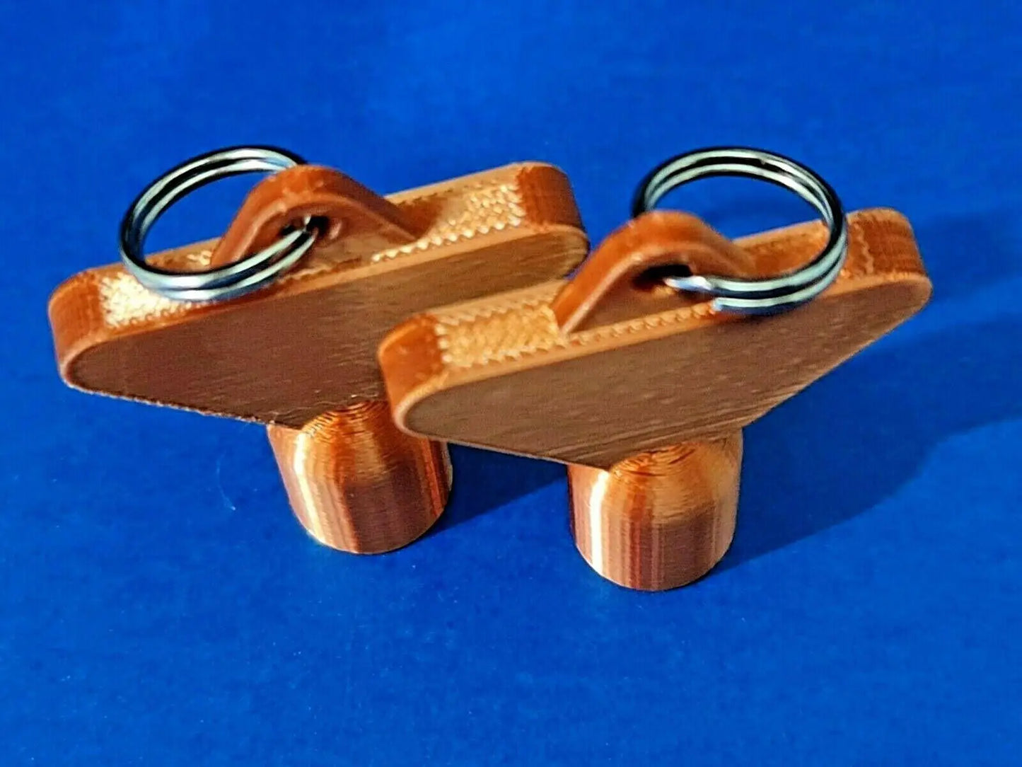 2 x Gas Electric Meter Box Utility Key Cupboard Copper PLA Plastic Biodegradable 3D Peak Print