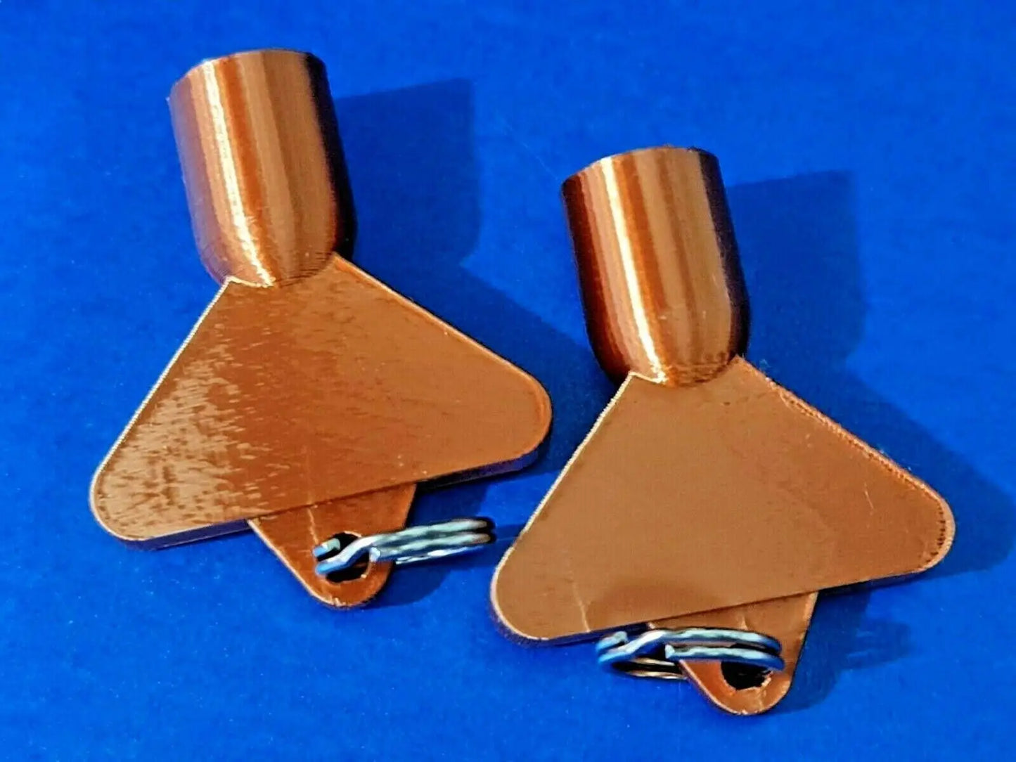 2 x Gas Electric Meter Box Utility Key Cupboard Copper PLA Plastic Biodegradable 3D Peak Print