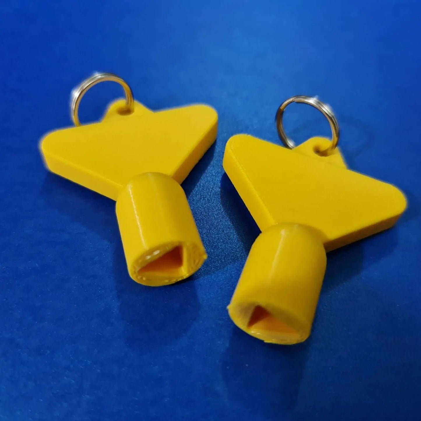 2 x gas electric meter box utility key cupboard yellow pla plastic biodegradable 3D Peak Print
