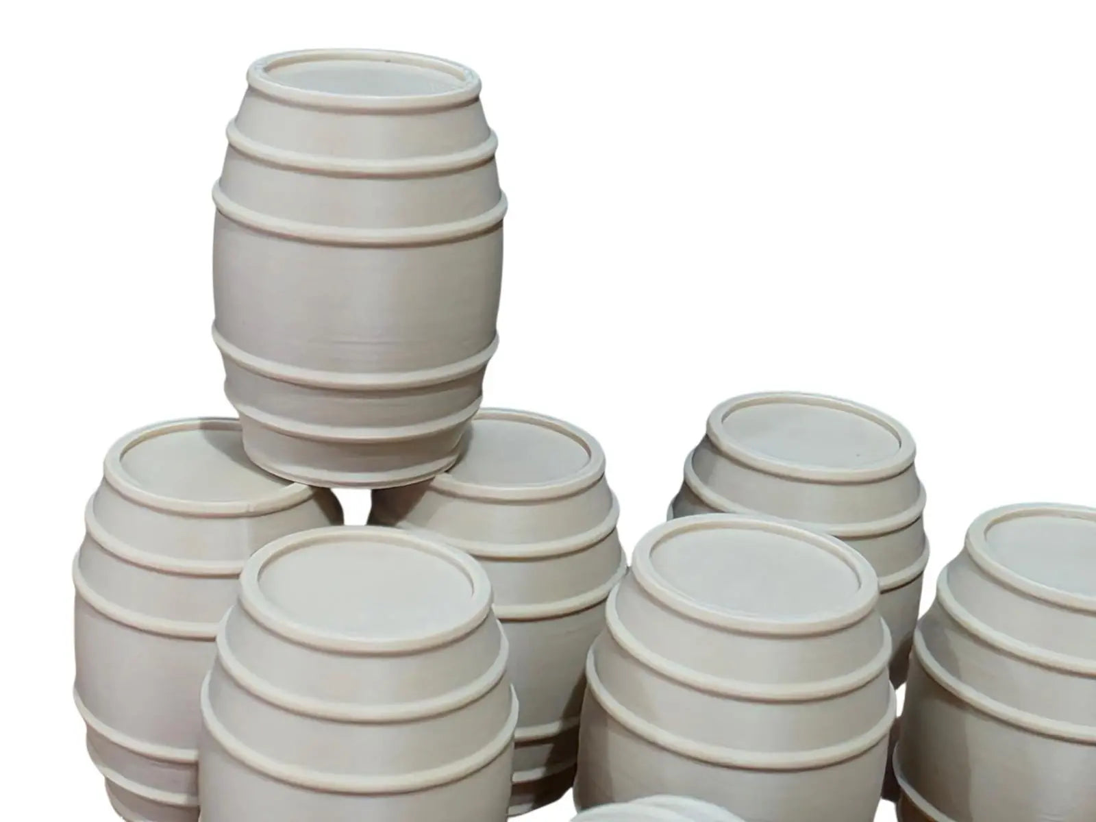 Whiskey barrels 1:18 scale diorama garage shed model car display accessory 3D Peak Print