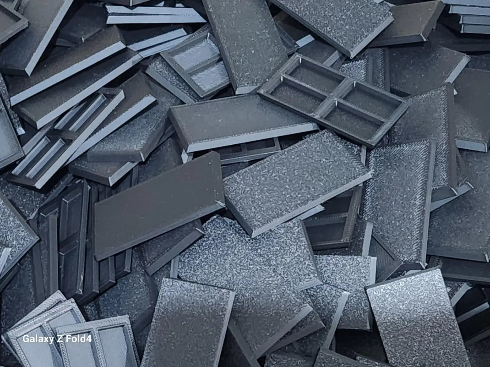 Wargaming Bases 30 x 60mm Rectangle PLA Plastic for War Gaming Tabletop Games 3D Peak Print