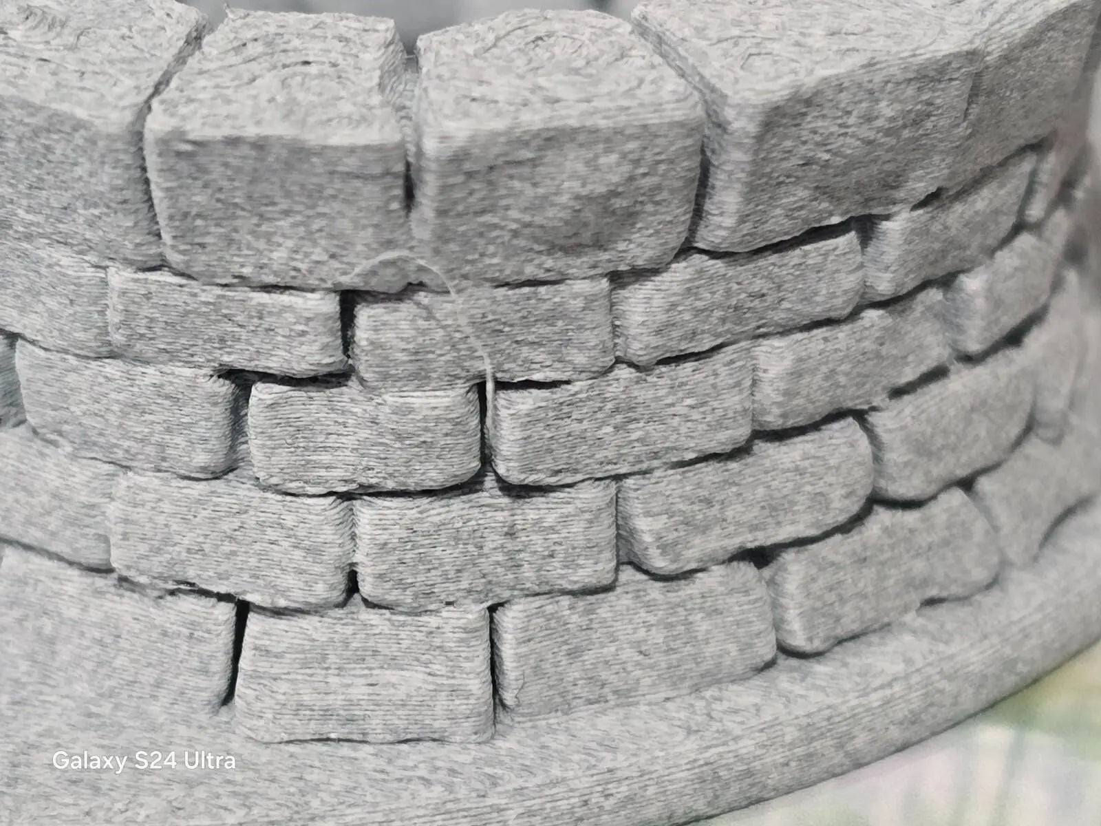 Z Gauge 1:220 Scale Model Railway Stone Well on 20mm base Scenery Terrain 3D Peak Print