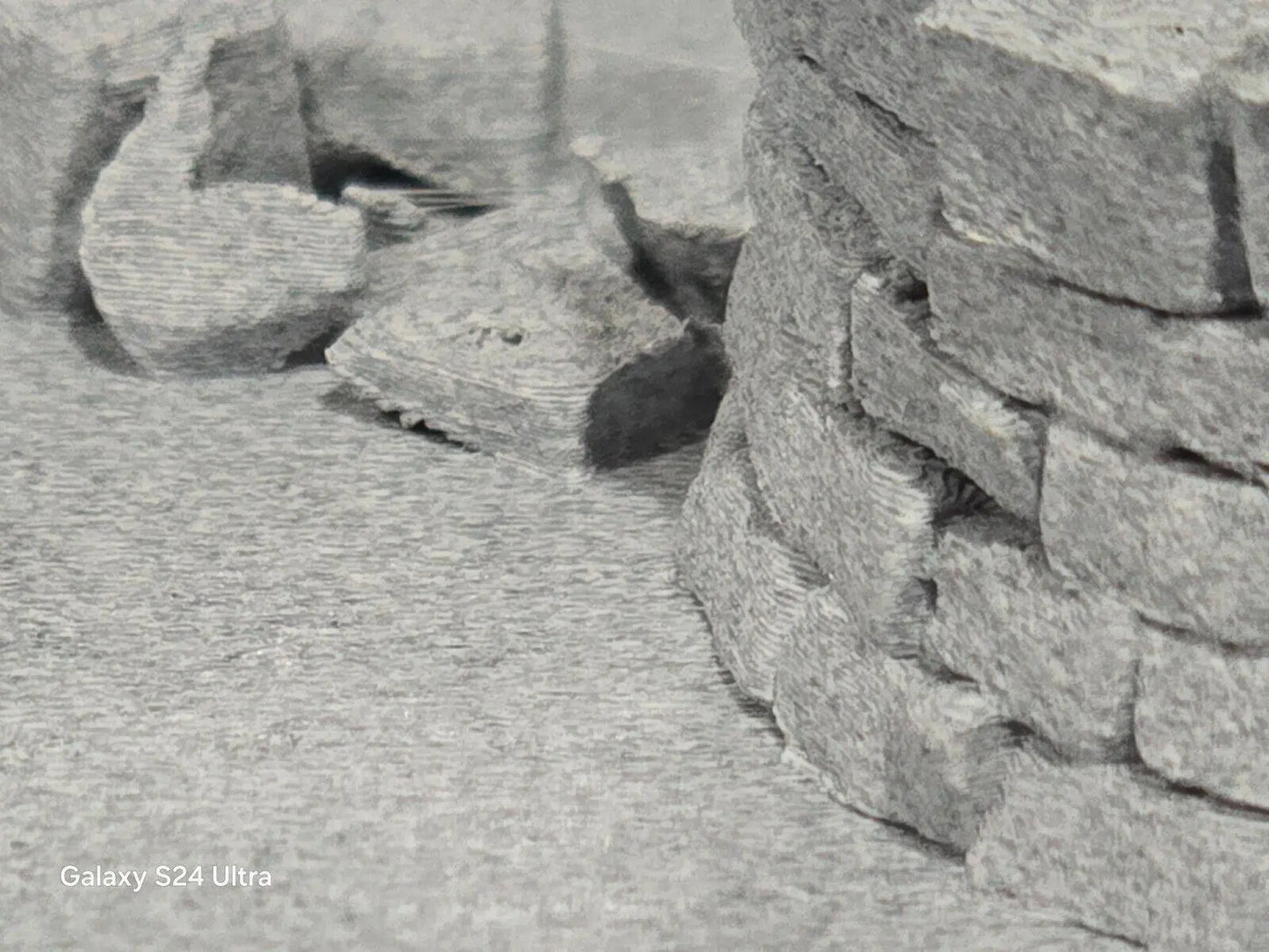 Z Gauge 1:220 Scale Model Railway Stone Well on 20mm base Scenery Terrain 3D Peak Print