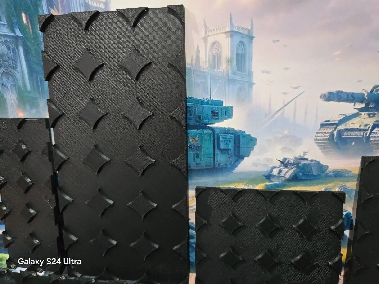 Round to square movement trays old world 25mm 32mm 40mm 50mm 60mm oval 3D Peak Print