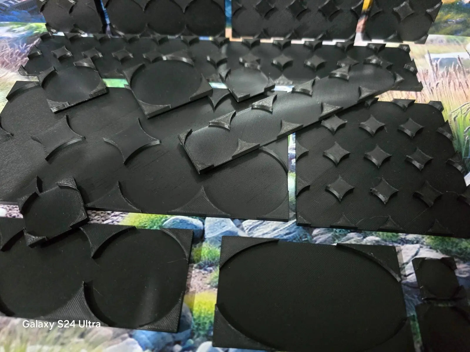 Round to square movement trays old world 25mm 32mm 40mm 50mm 60mm oval 3D Peak Print