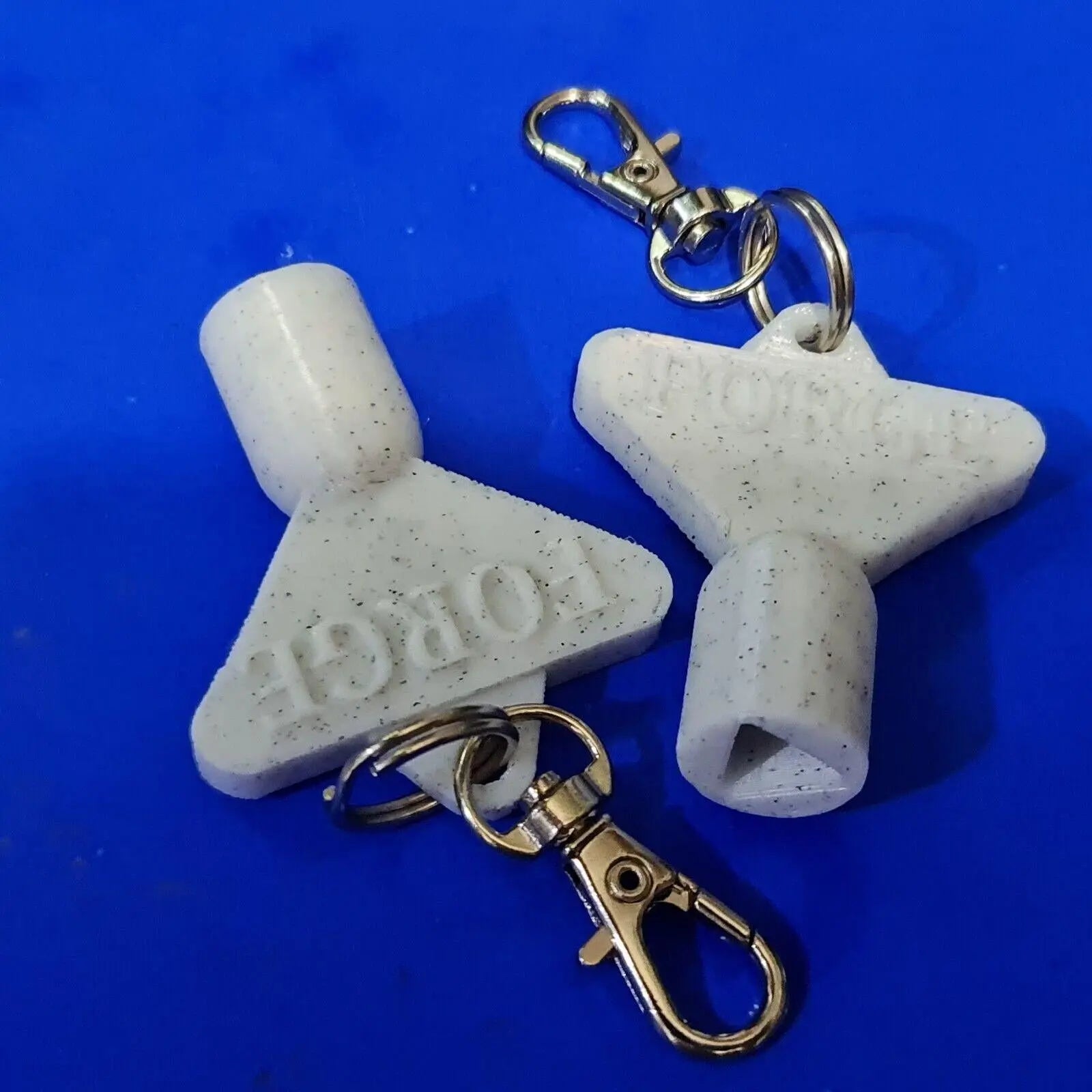 2 x Gas Electric Meter Box Utility Key Cupboard Marble PLA Plastic Biodegradable 3D Peak Print