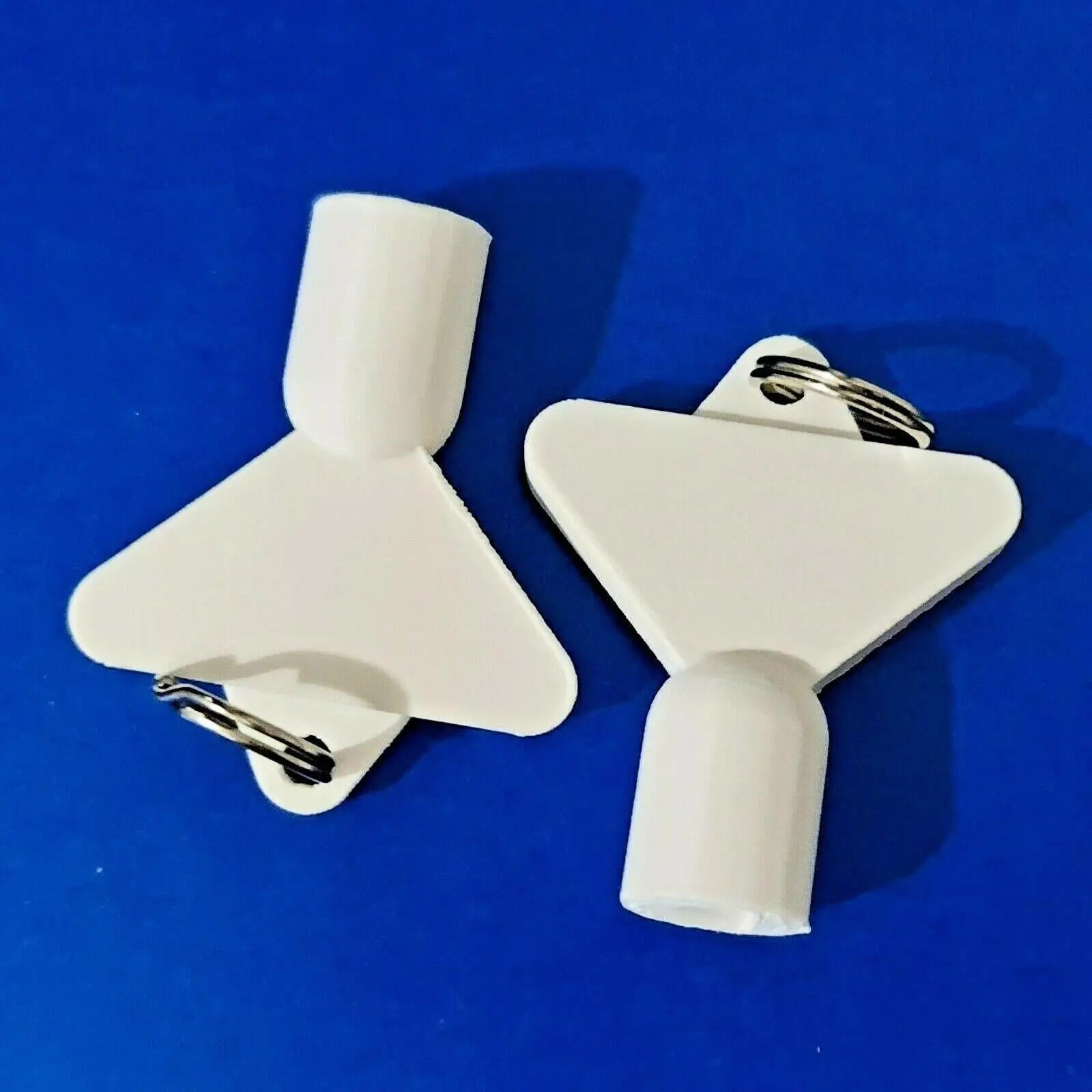 2 x Gas Electric Meter Box Utility Key Cupboard White PLA Plastic Biodegradable 3D Peak Print