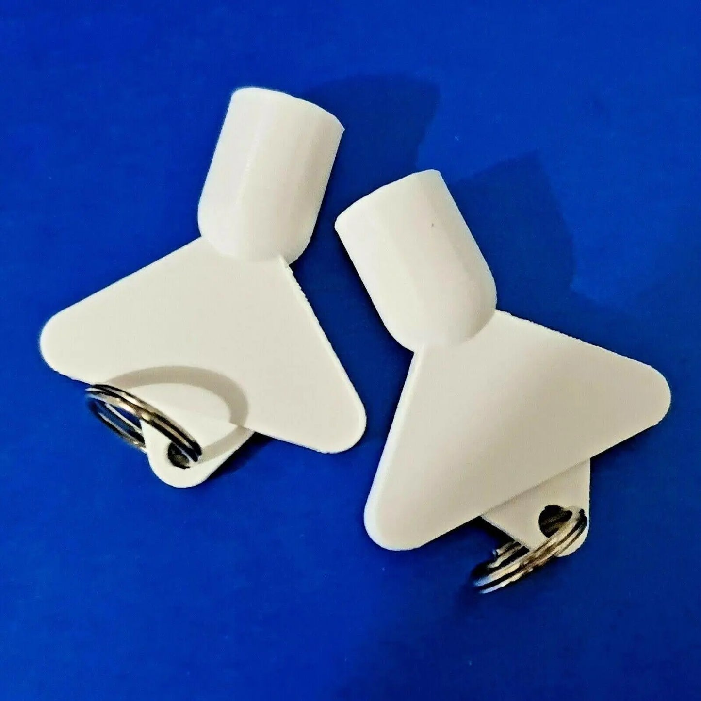 2 x Gas Electric Meter Box Utility Key Cupboard White PLA Plastic Biodegradable 3D Peak Print