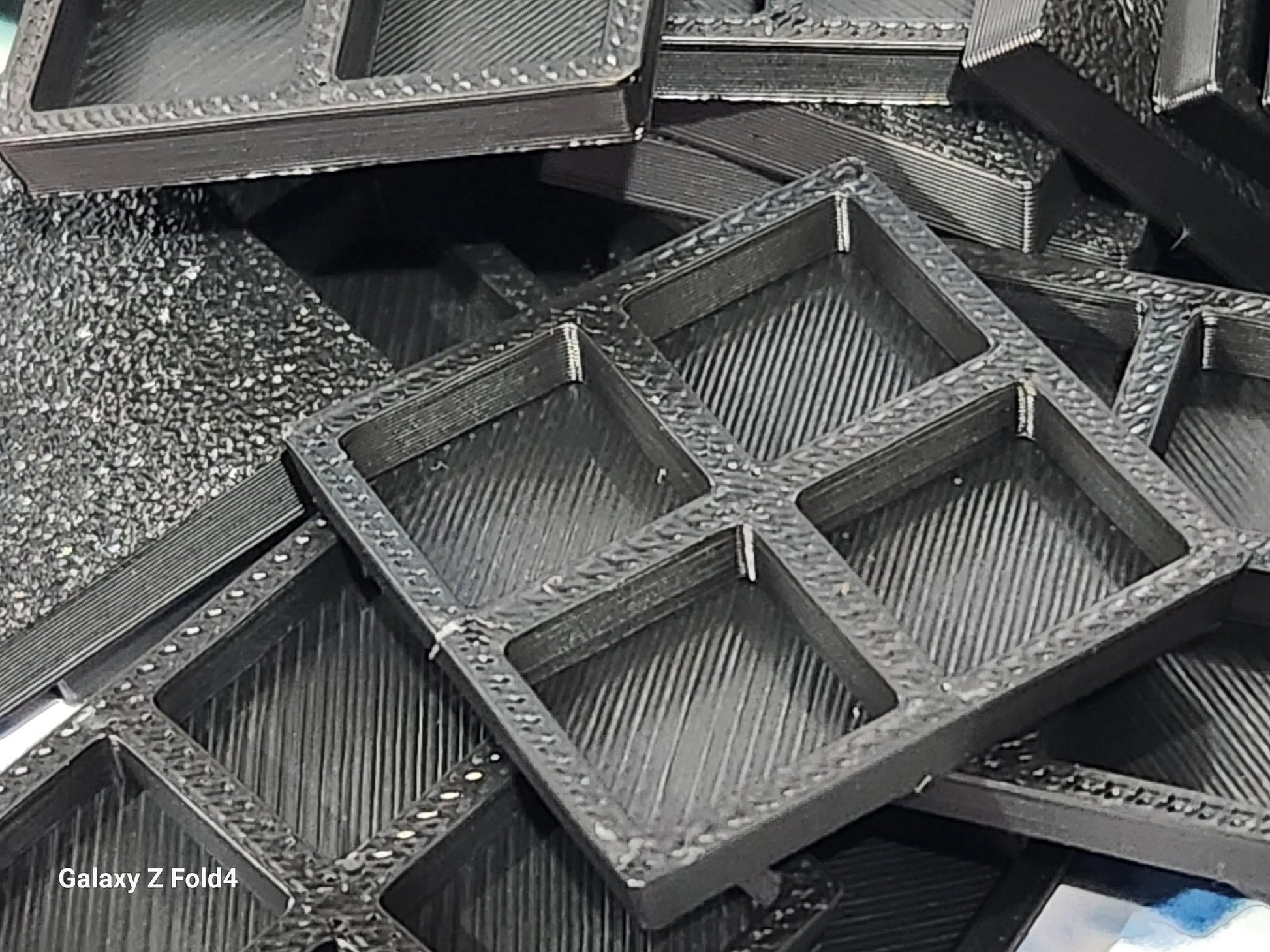 25mm Square Wargaming Bases EXTRA Durable Plastic War gaming - Tabletop Games 3D Peak Print