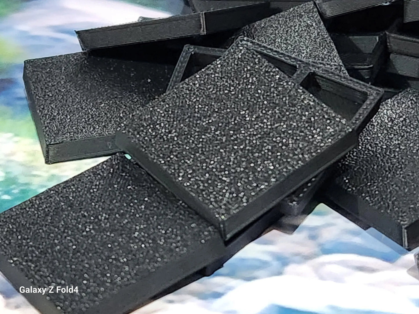 25mm Square Wargaming Bases EXTRA Durable Plastic War gaming - Tabletop Games 3D Peak Print