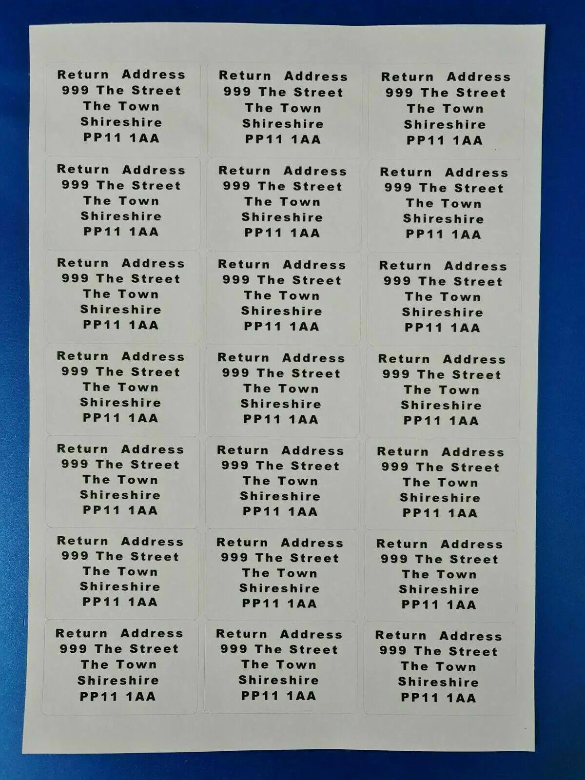 Natasha’s Law Personalised Ingredients Labels Sticky Labels Stickers 3D Peak Print