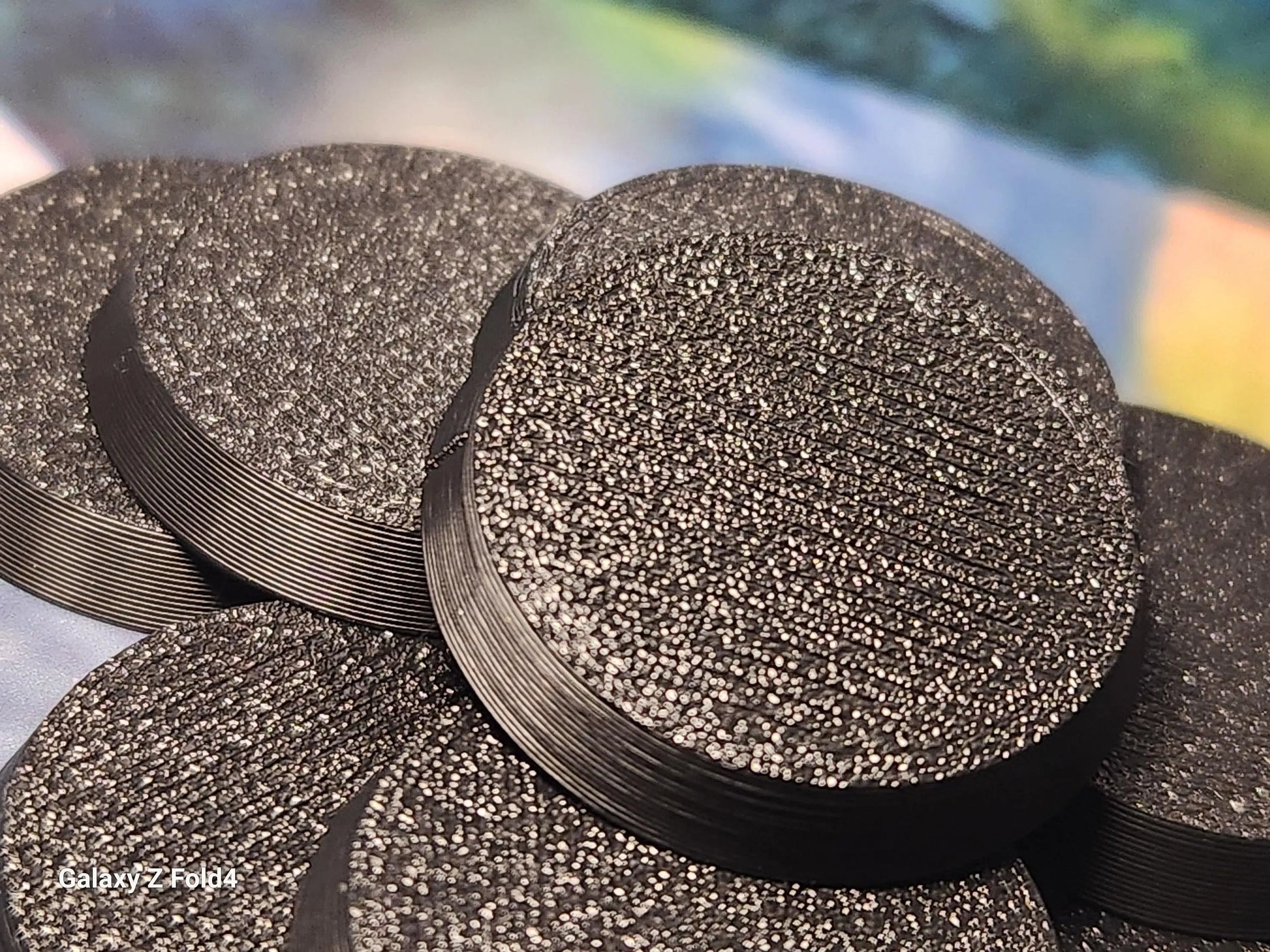 40mm round wargaming bases durable plastic for war gaming tabletop games 3D Peak Print