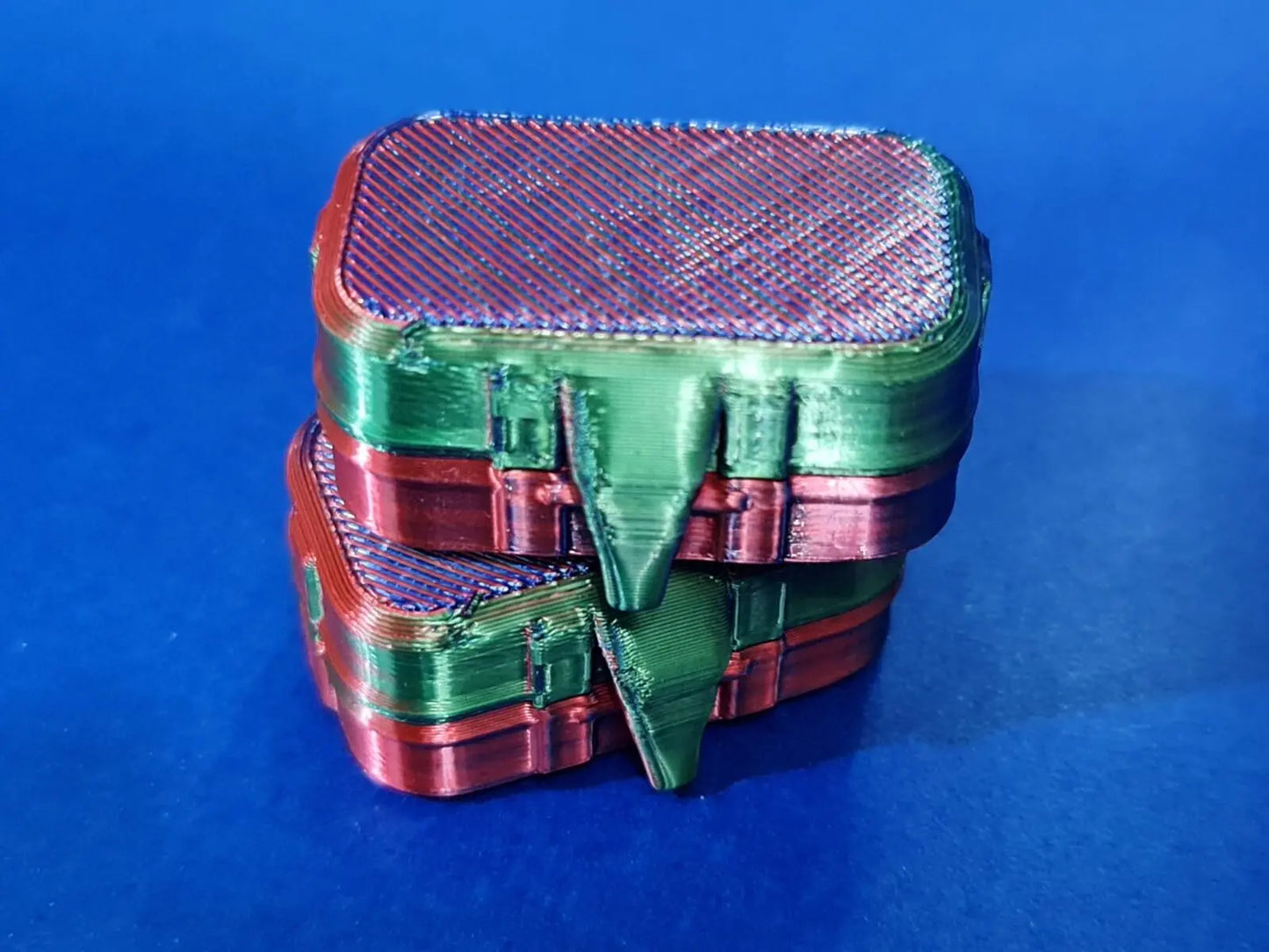 2 x Toothbrush Case Travel Cover Holder Portable Camping Plastic Brush Box Head 3D Peak Print