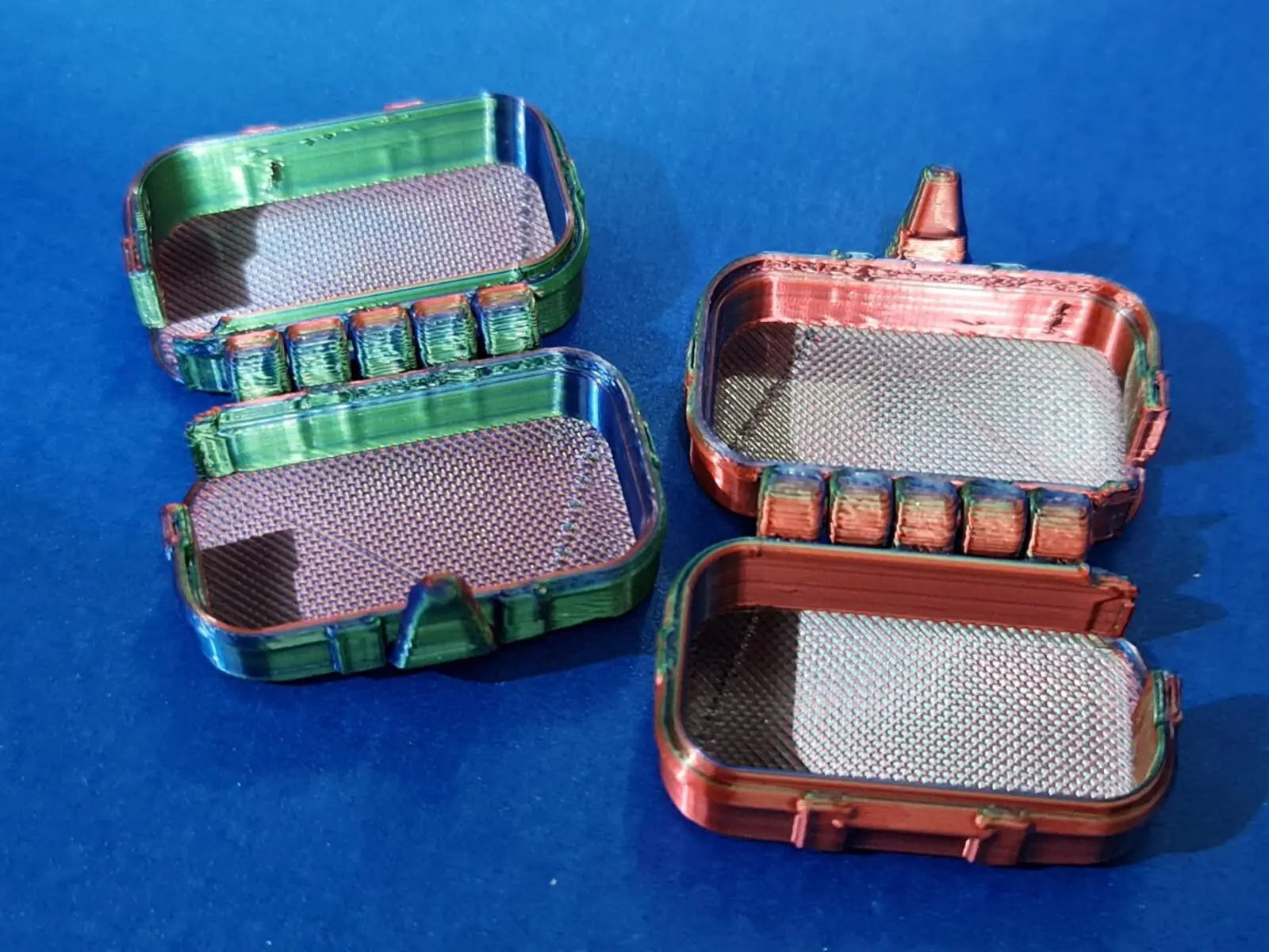 2 x Toothbrush Case Travel Cover Holder Portable Camping Plastic Brush Box Head 3D Peak Print