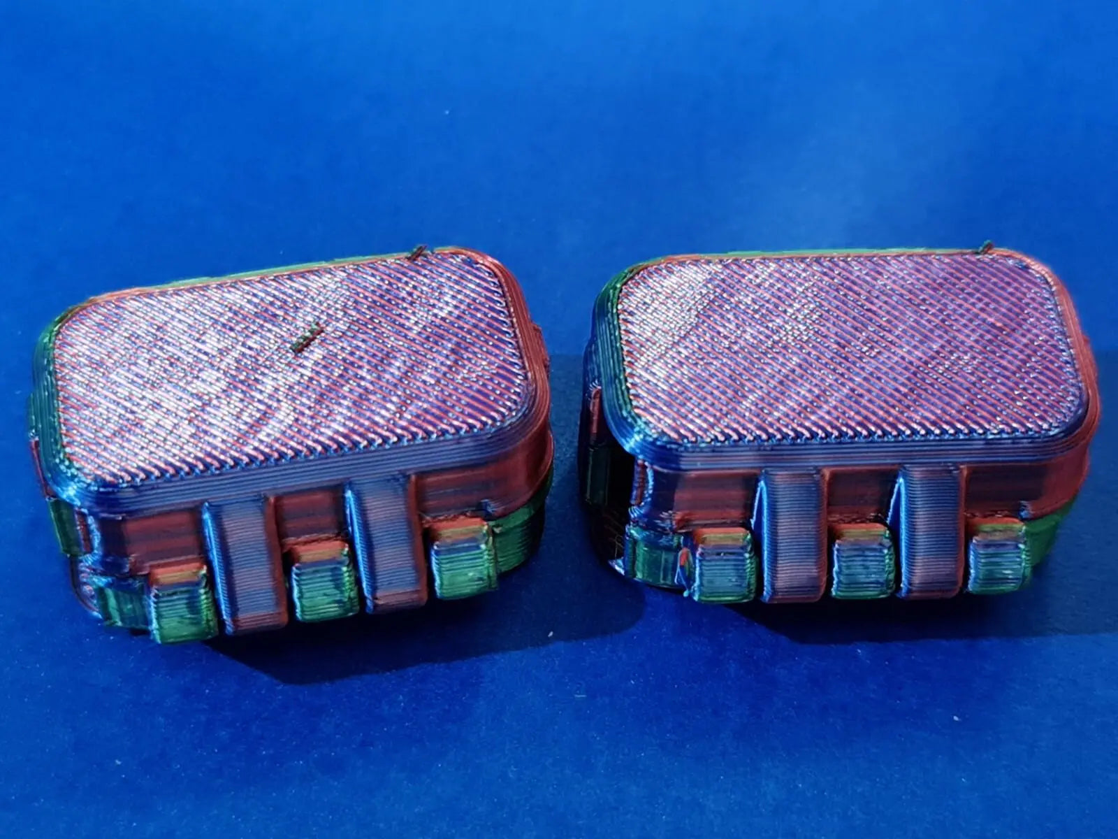 2 x Toothbrush Case Travel Cover Holder Portable Camping Plastic Brush Box Head 3D Peak Print