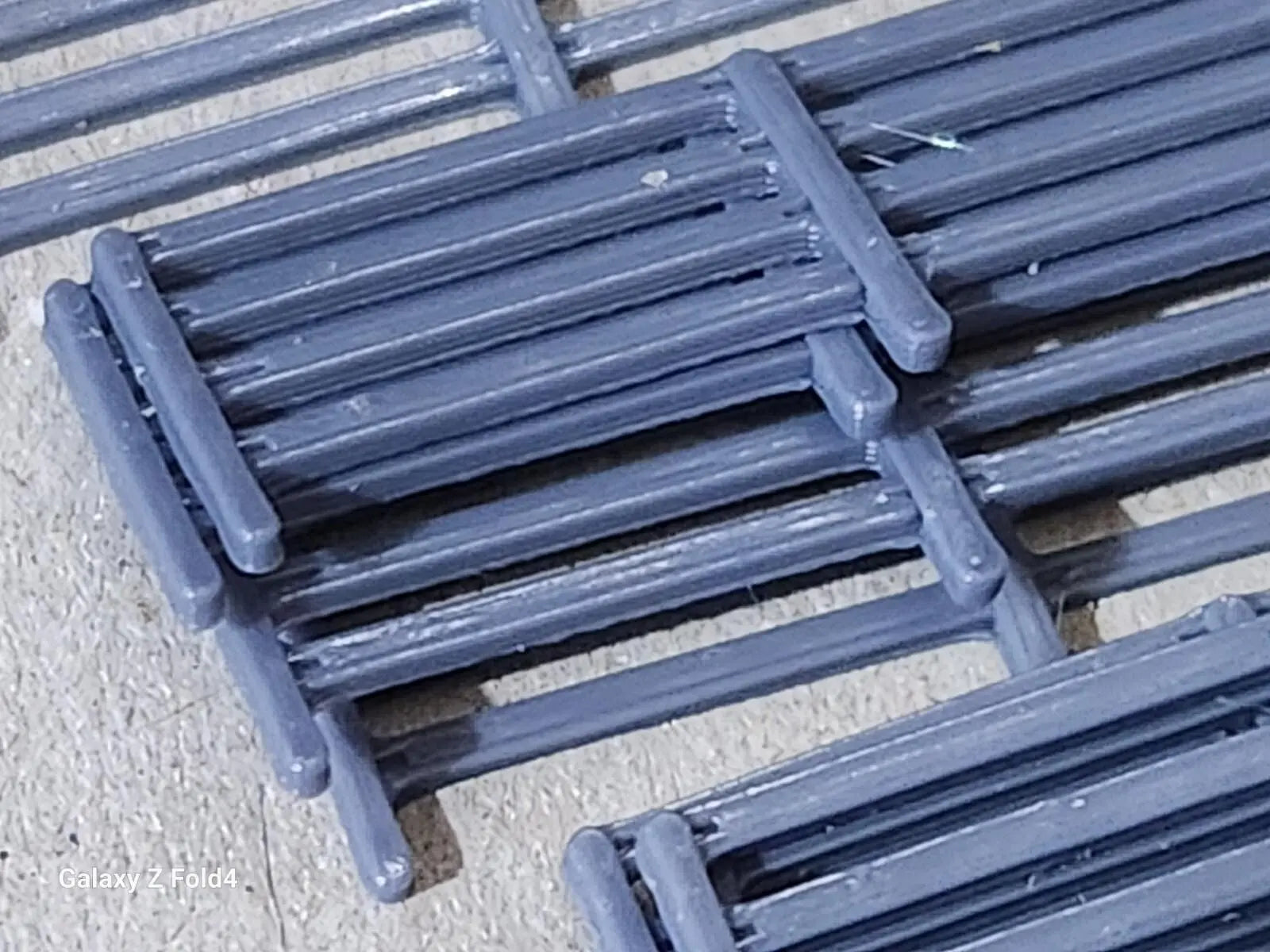 Fencing Railings N Gauge New 10 Pack Grey 1:148 Scale Models Train Railway 3D Peak Print