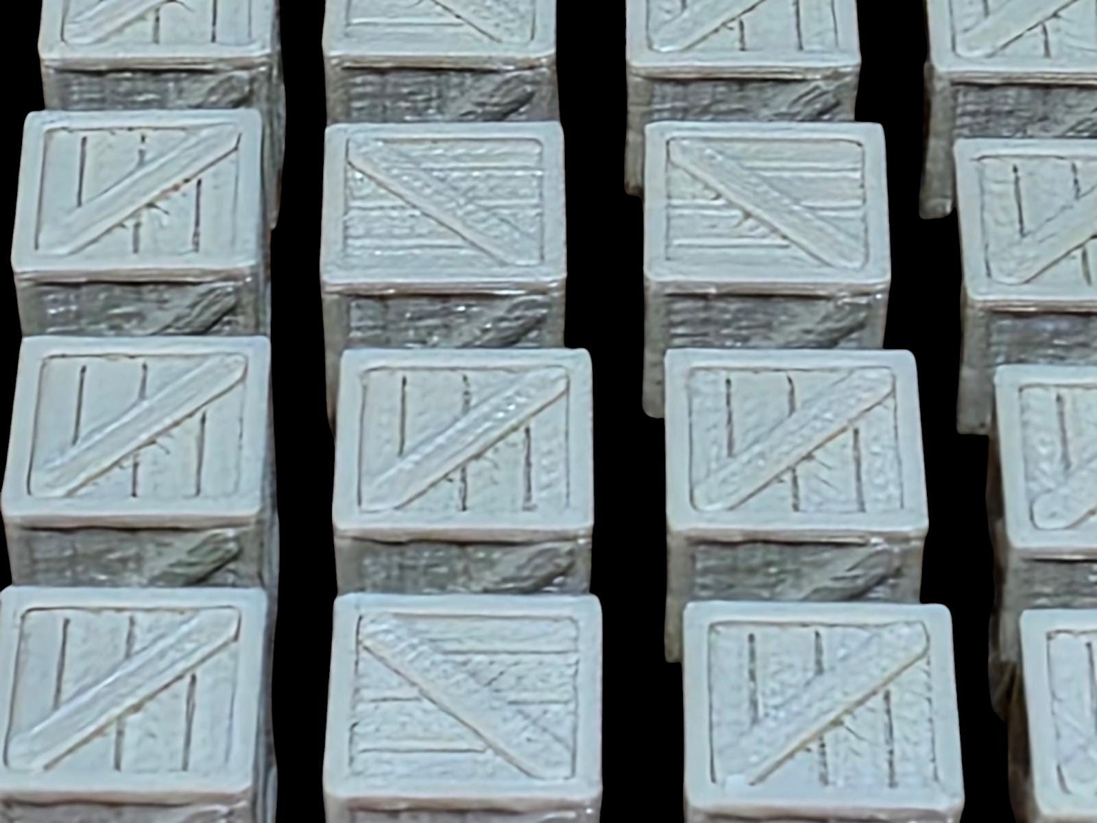 Wooden Crates 3ft Model Train Railway Station Freight New OO HO Gauge 20 Pack 3D Peak Print