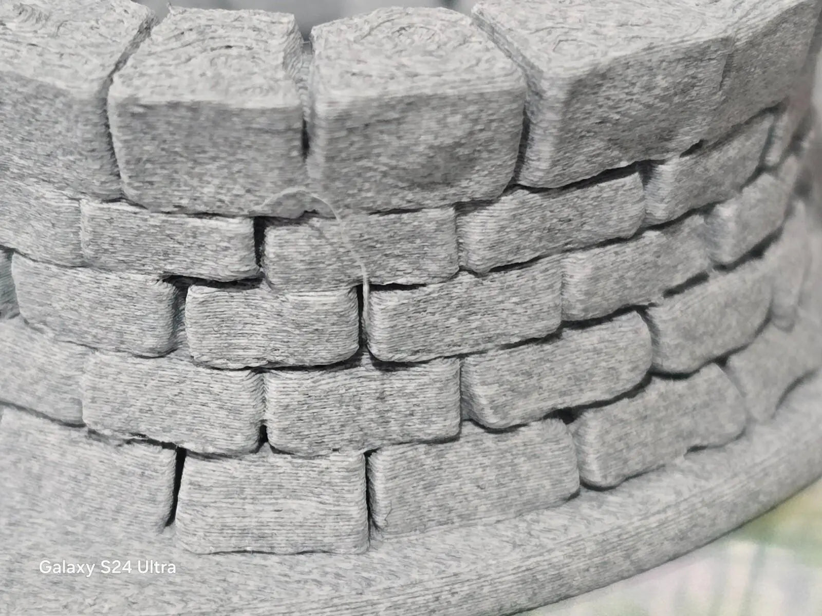 009 00-9 narrow gauge model railway stone well on 58mm base scenery terrain 3D Peak Print