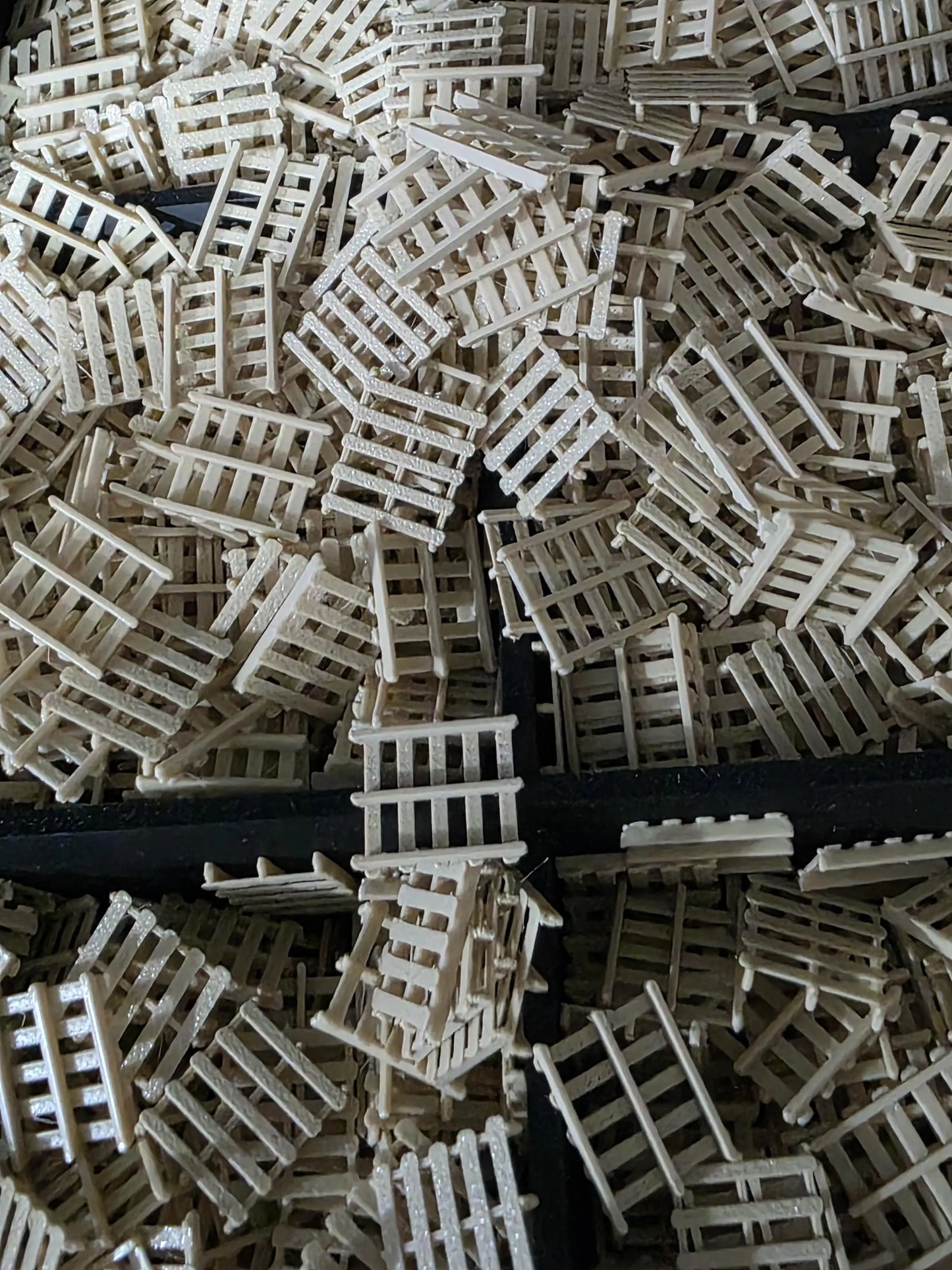 009 00-9 Narrow Gauge Wood Colour Pallets 1:76 Models Train Railway (25 Pack) 3D Peak Print