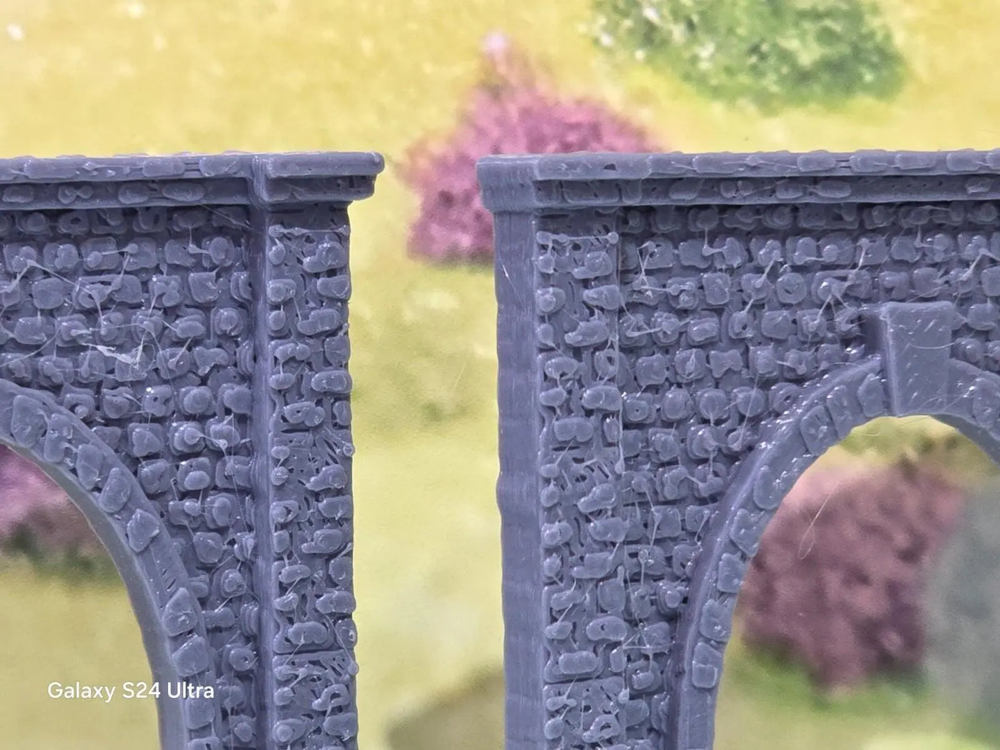 Z Gauge Tunnel Single Track Stone Portal Model Railway Train Layout 1:220 Scale 3D Peak Print