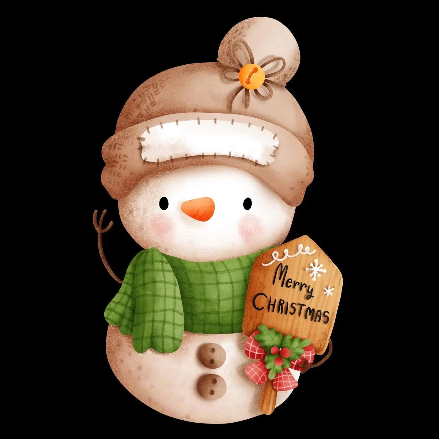 325 Christmas Personalised Self Adhesive Handmade by Sticky Labels Stickers 3D Peak Print