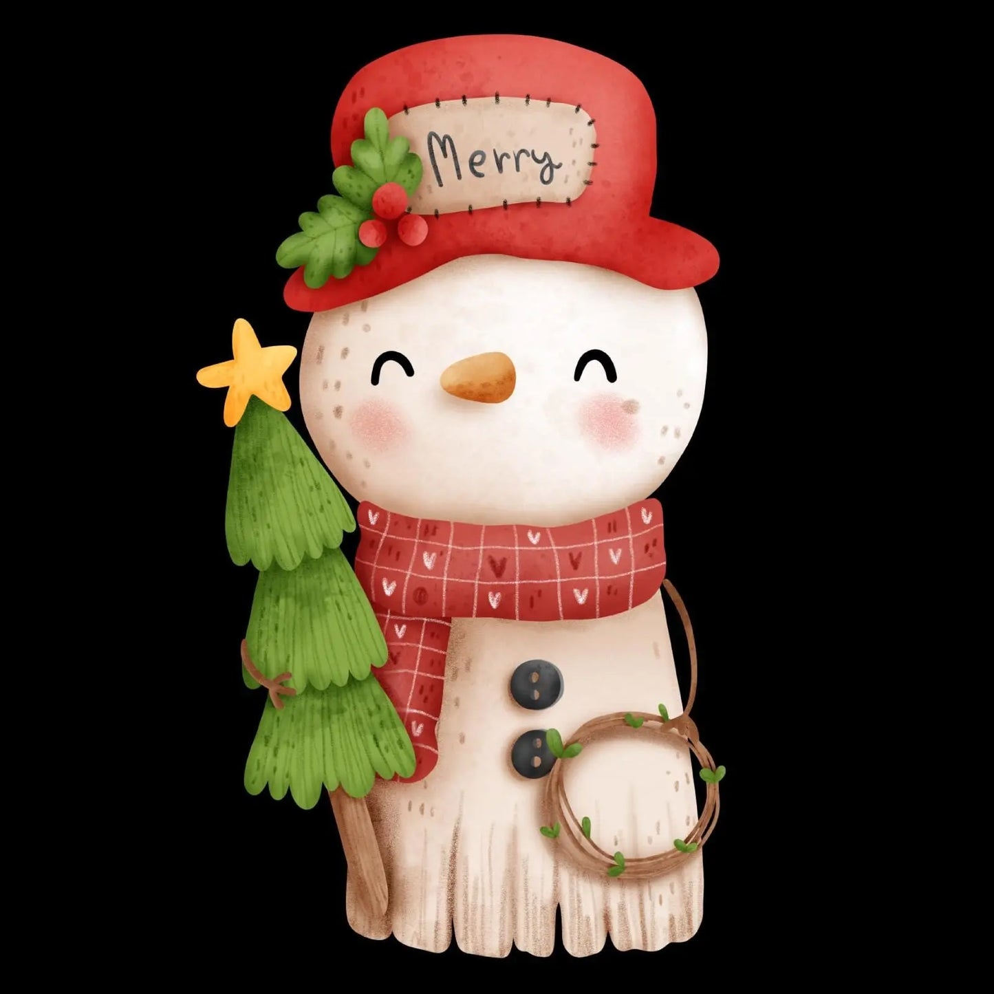 325 Christmas Personalised Self Adhesive Handmade by Sticky Labels Stickers 3D Peak Print