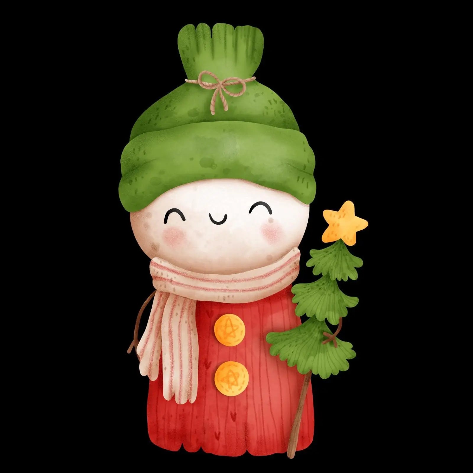 325 Christmas Personalised Self Adhesive Handmade by Sticky Labels Stickers 3D Peak Print