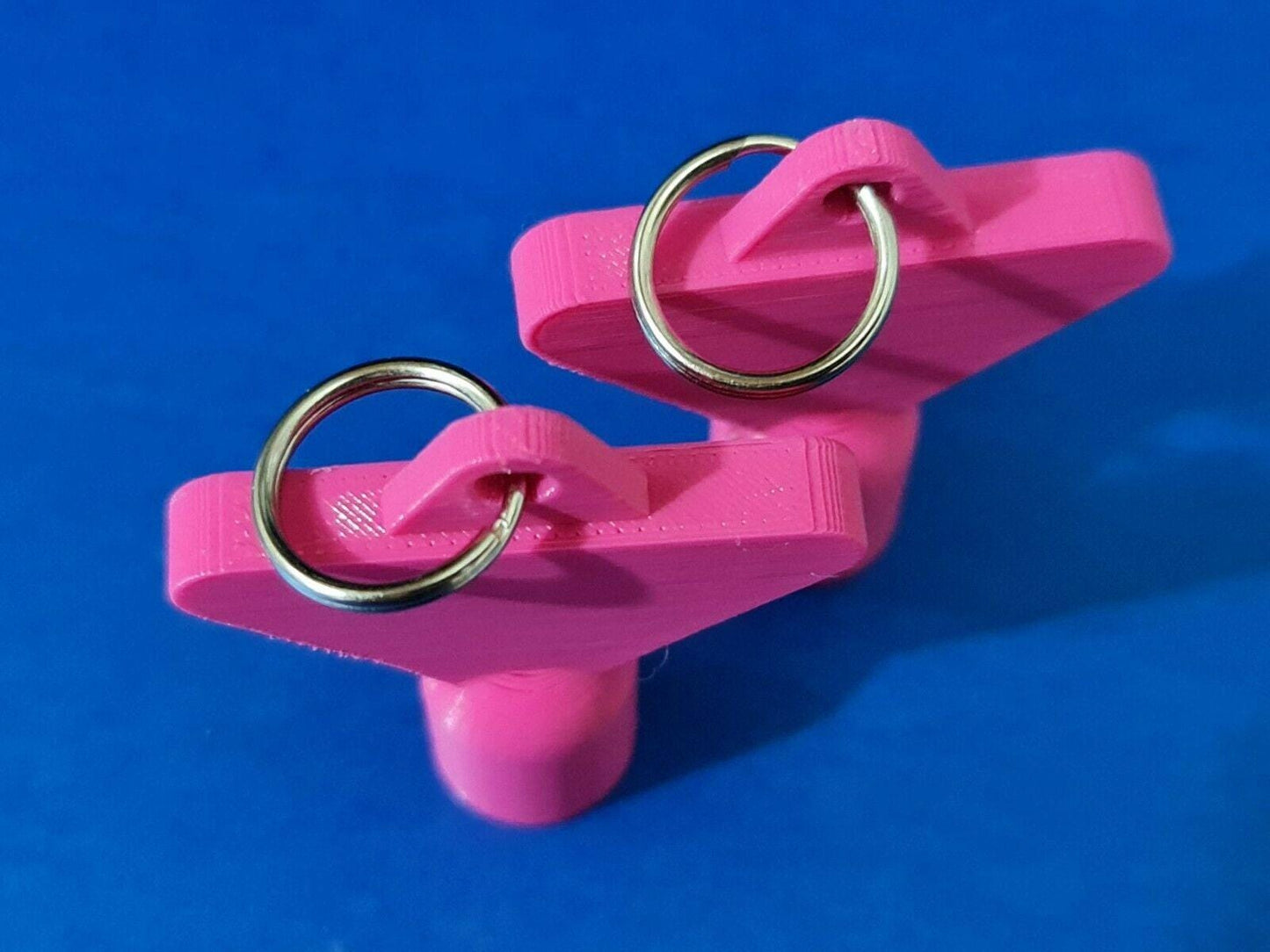 2 x Gas Electric Meter Box Utility Key Cupboard Pink PLA Plastic Biodegradable 3D Peak Print