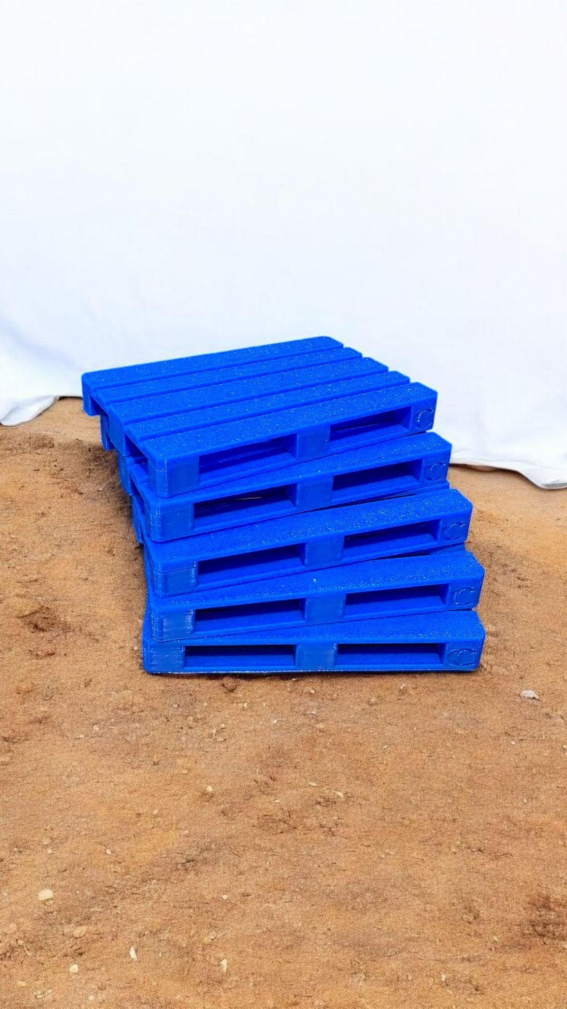 1:14 scale euro pallets – chep style – for tamiya rc trucks – full load option 3D Peak Print