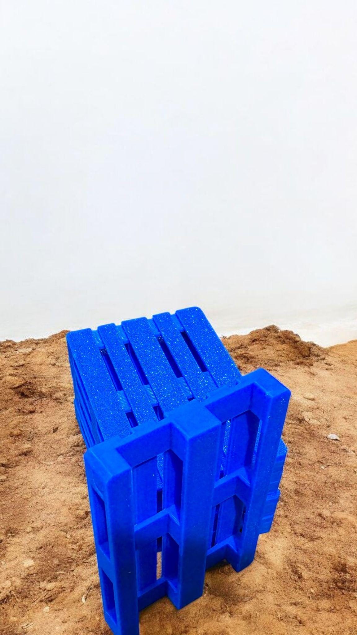 1:14 scale euro pallets – chep style – for tamiya rc trucks – full load option 3D Peak Print