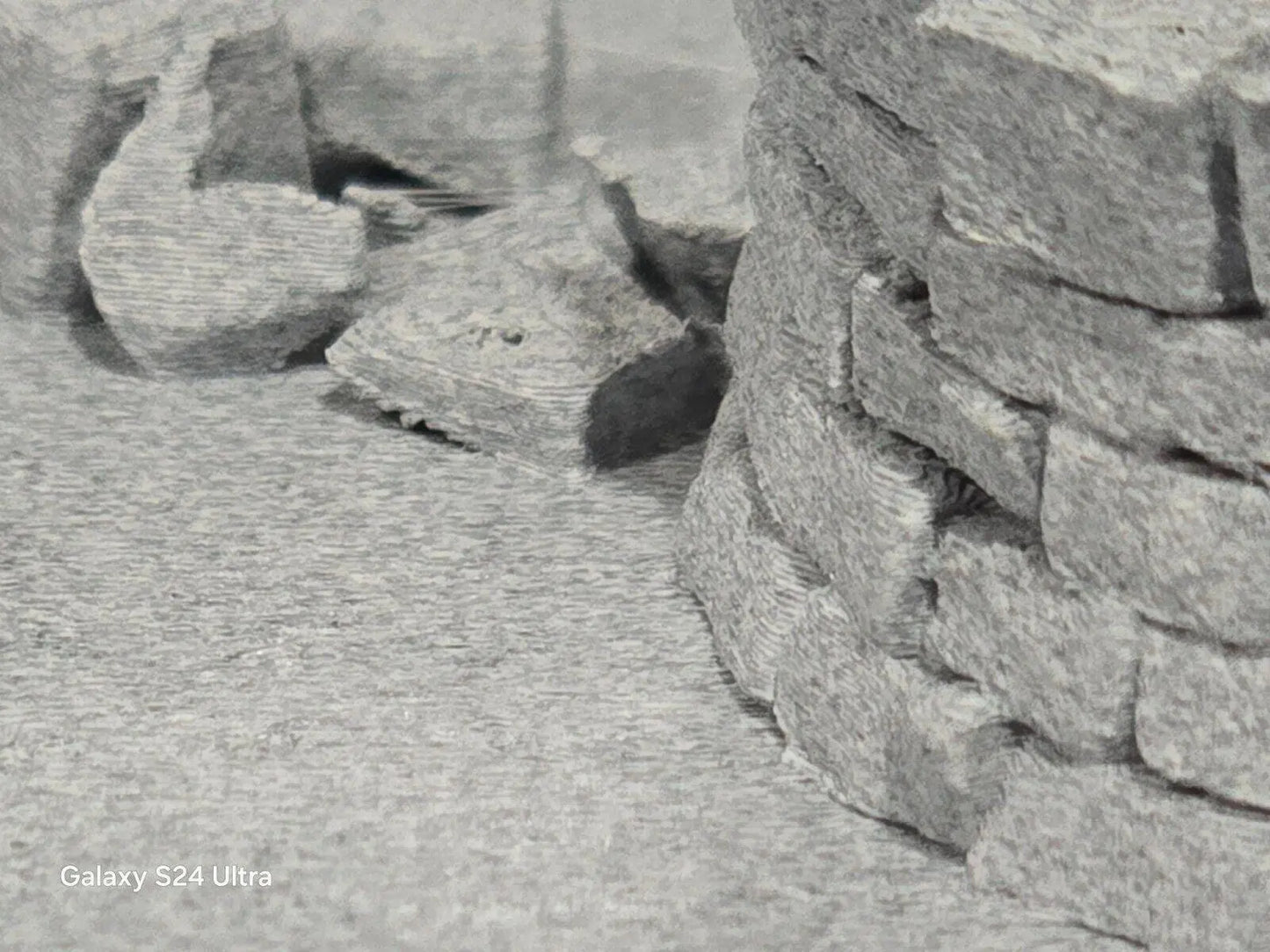 1 Gauge 1:32 Scale Model Railway Stone Well on 140mm base Scenery Terrain 3D Peak Print