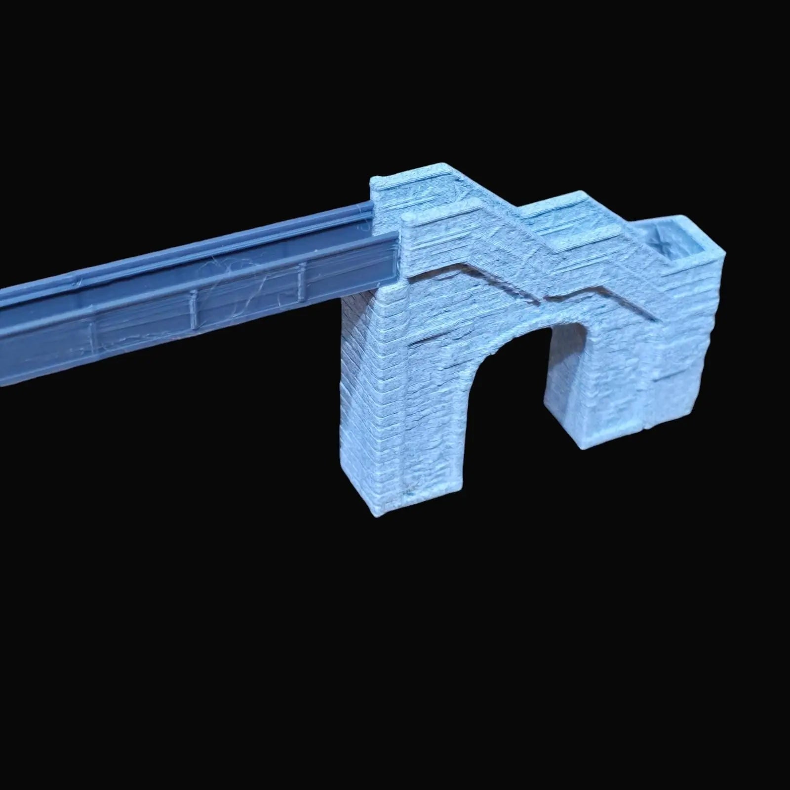 Z Gauge The Monkey Bridge Swansea Docks Footbridge Model Railway 1:220 Scale 3D Peak Print