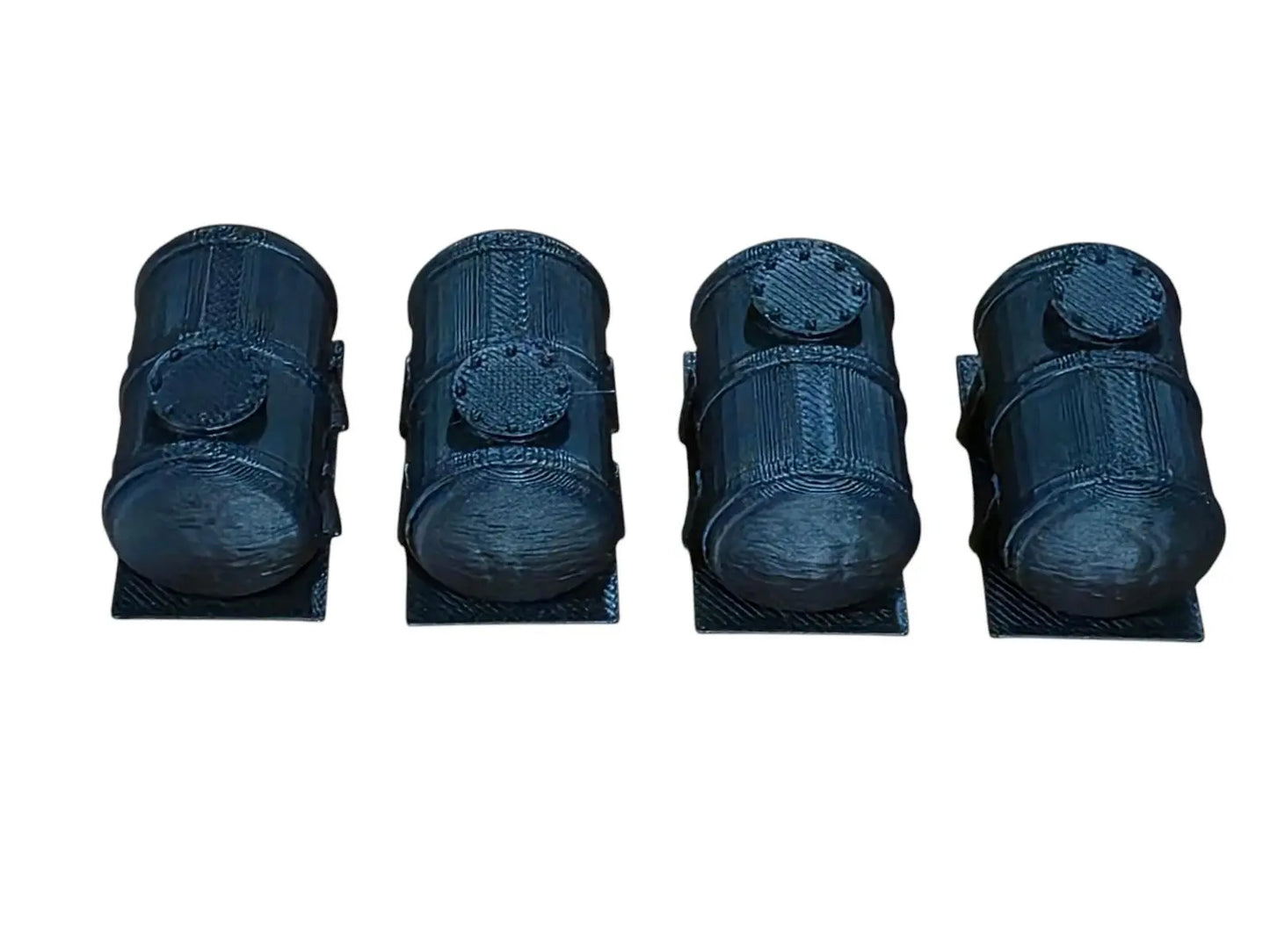 Gas Fuel Petrol Tank Body OO HO Gauge 1:76 Scale Models Train Railway Pack of 4 3D Peak Print