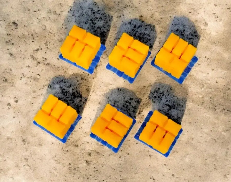 Pallets of Sacks Yellow Cement Chep N Gauge 1:148 Scale Models Railway (6 Pack) 3D Peak Print