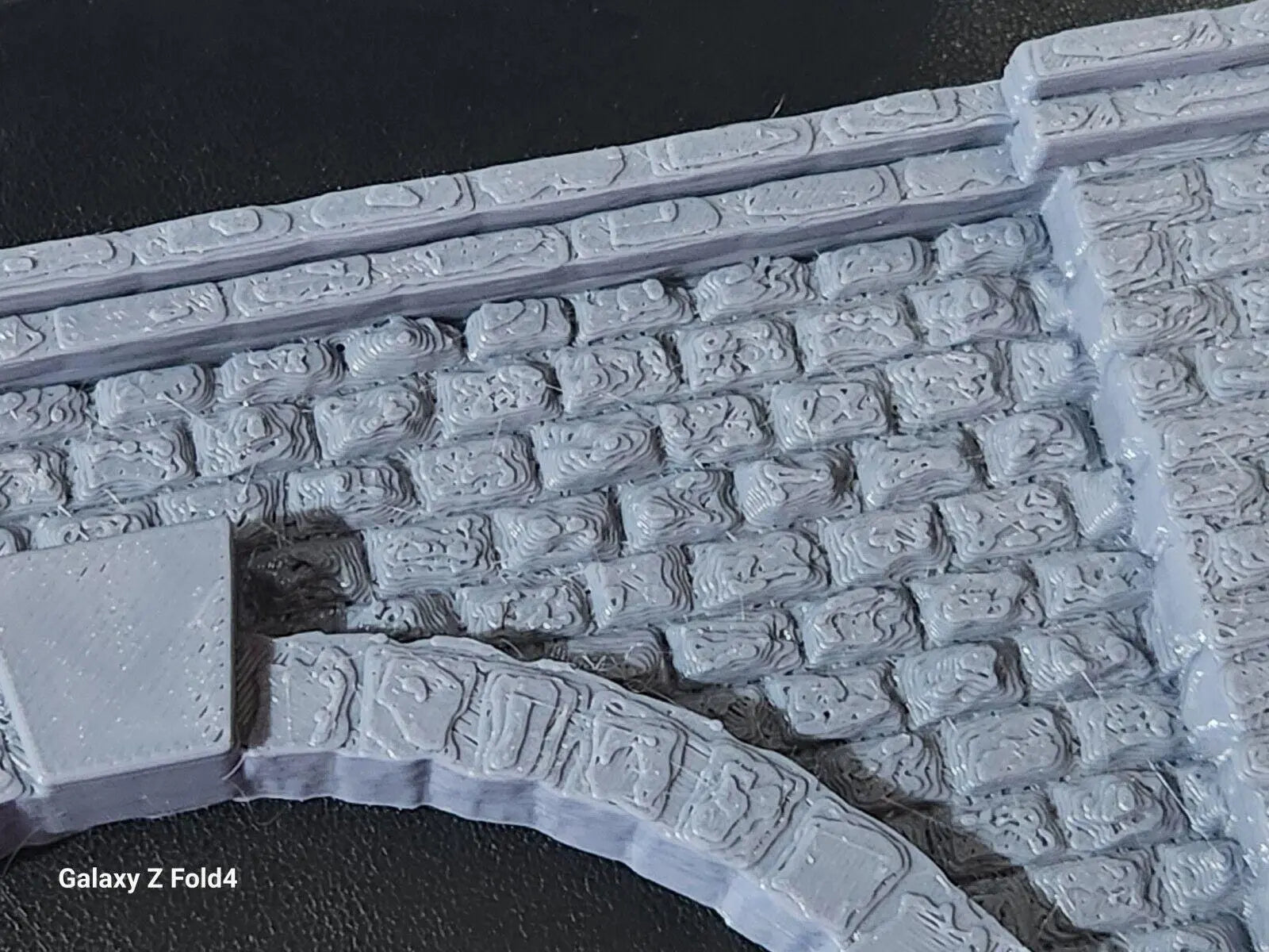 OO9 Narrow Gauge Tunnel Double Track Stone Portal Model Railway Train Layout 3D Peak Print