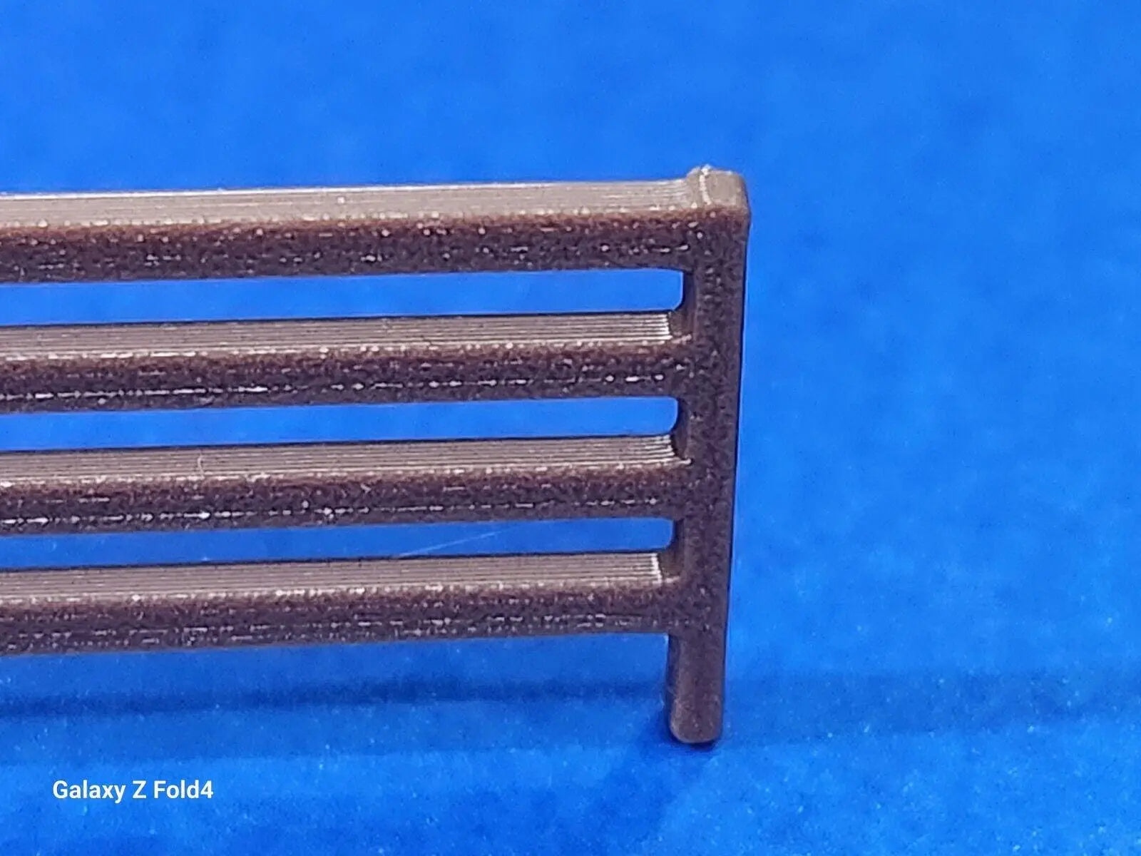 Fencing Railings OO HO New 20 Pack Brown Gauge 1:76 Scale Models Train Railway 3D Peak Print
