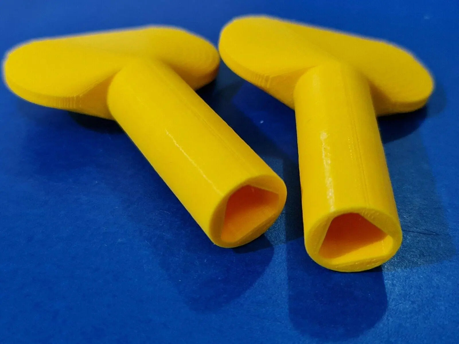 2 x Lift Elevator Emeregency Door Release Key Lock, Triangle 9mm 3D Peak Print