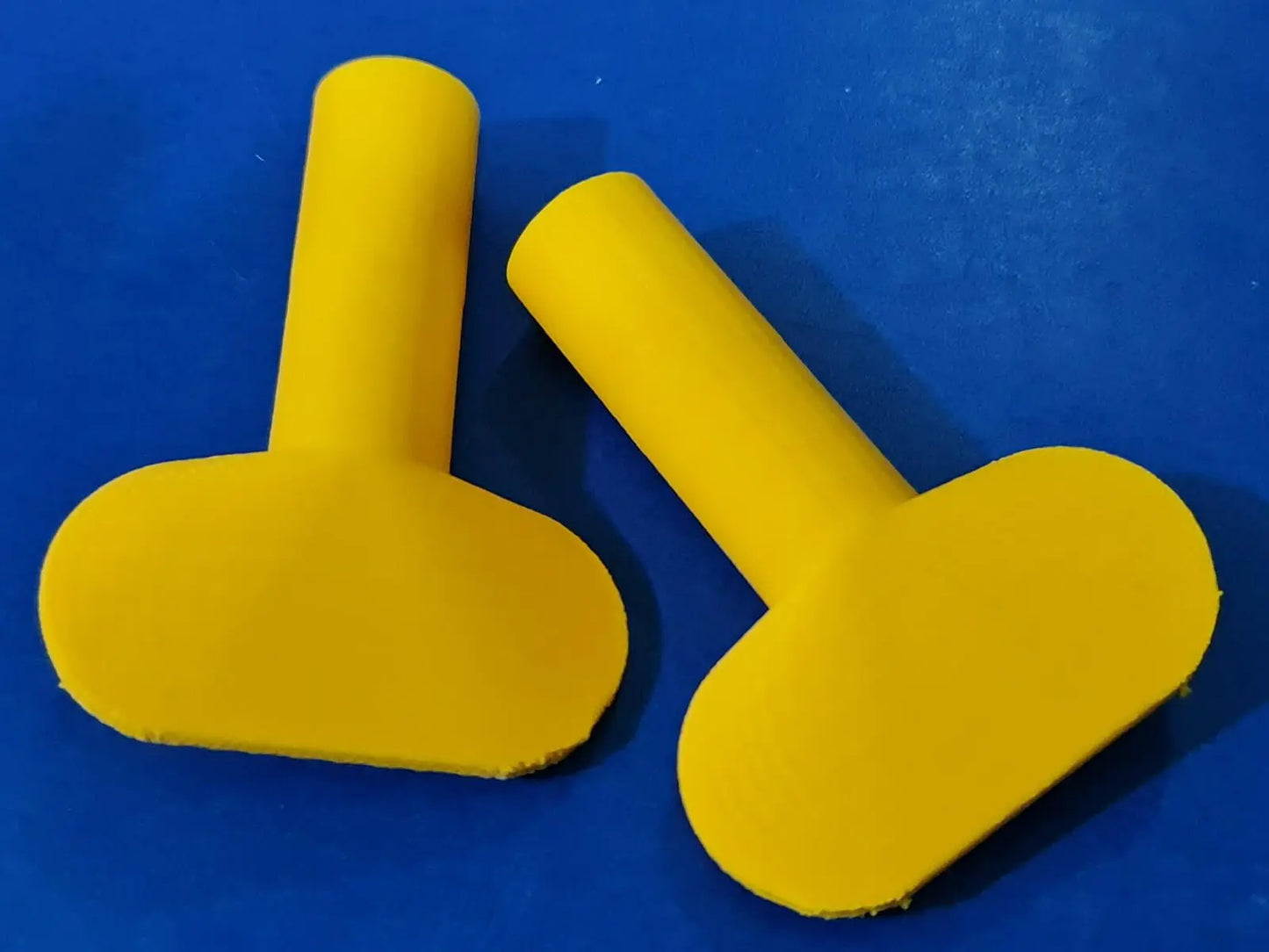 2 x Lift Elevator Emeregency Door Release Key Lock, Triangle 9mm 3D Peak Print