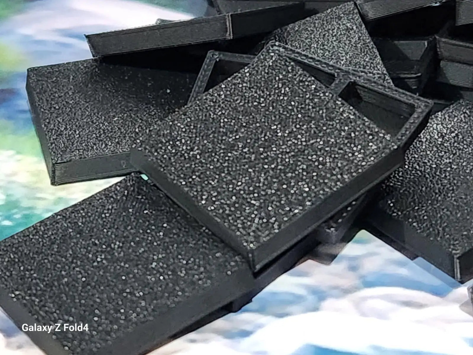 Wargaming Bases 25mm Square  EXTRA Durable Plastic War Gaming Tabletop Games 3D Peak Print