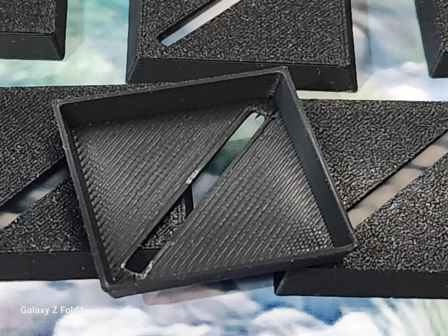 Wargaming Bases 25mm Square Slotted PLA Plastic for War Gaming  Tabletop Games 3D Peak Print