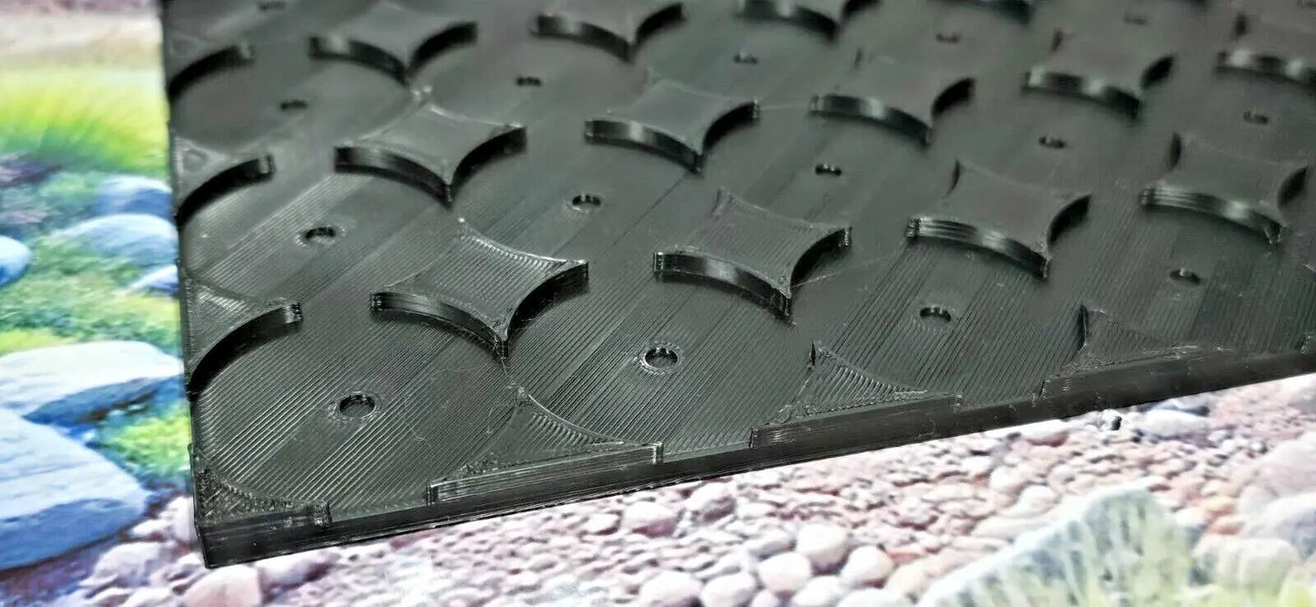 Wargaming Movement Trays 40mm (8 x 4) Round to Square Old World 3D Peak Print