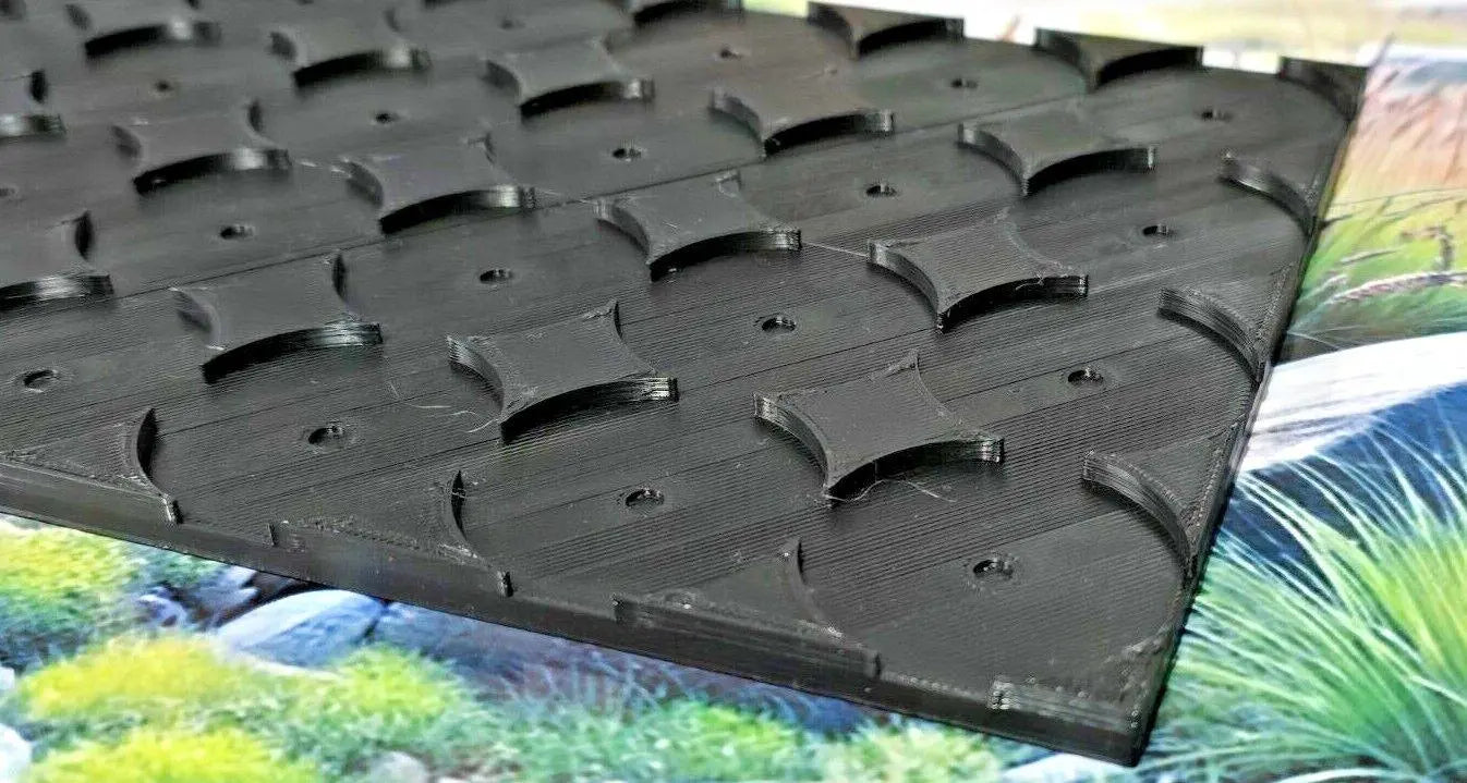 Wargaming Movement Trays 40mm (8 x 4) Round to Square Old World 3D Peak Print