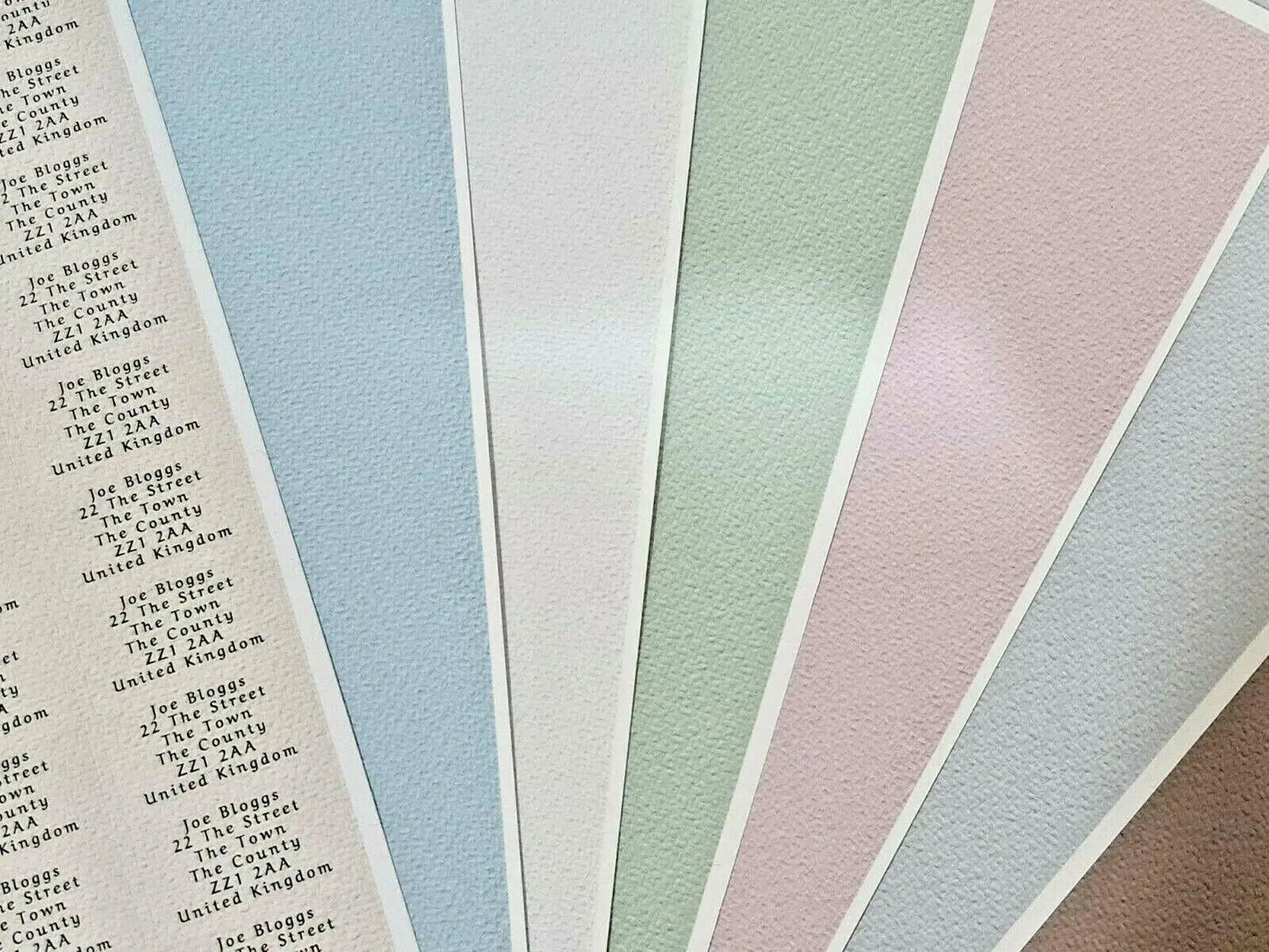 Small Personalised Self Adhesive Name Return Address Sticky Labels Stickers 3D Peak Print