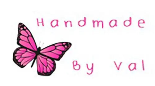 325 x Hand Made Handmade by Craft Labels Pink Butterfly Matte Labels Stickers 3D Peak Print